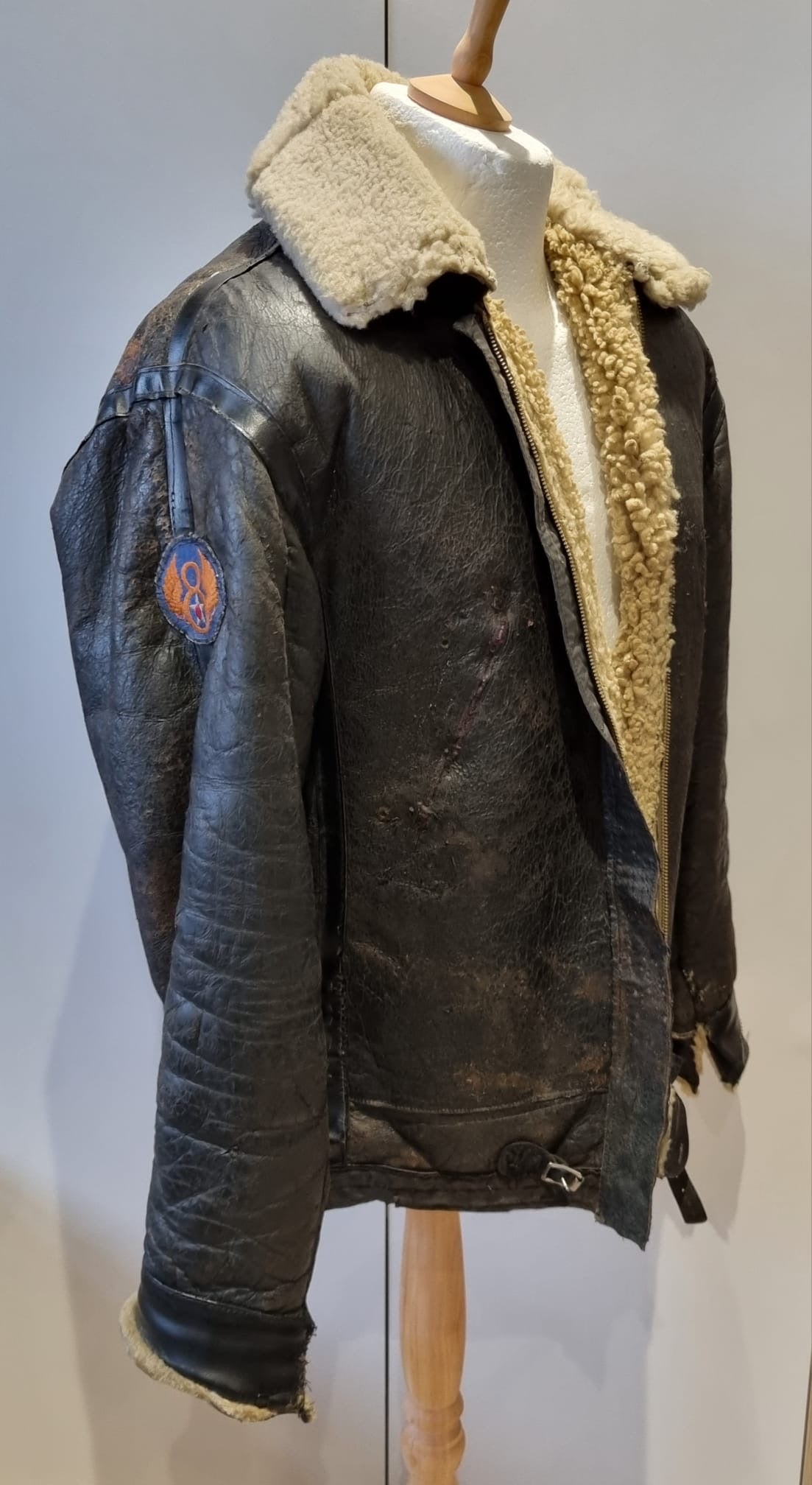 SOLD! WW2 US 8th Army Air Force B3 Flying Jacket