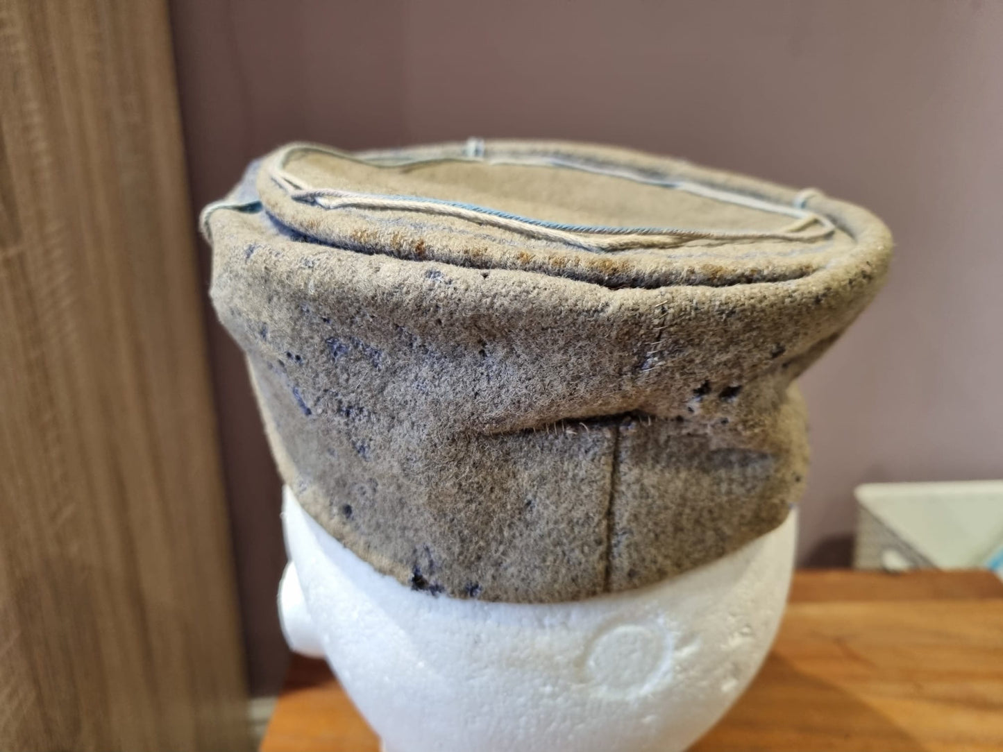 SOLD! WW1 French Infantry Officer’s Faded Horizon Blue Kepi