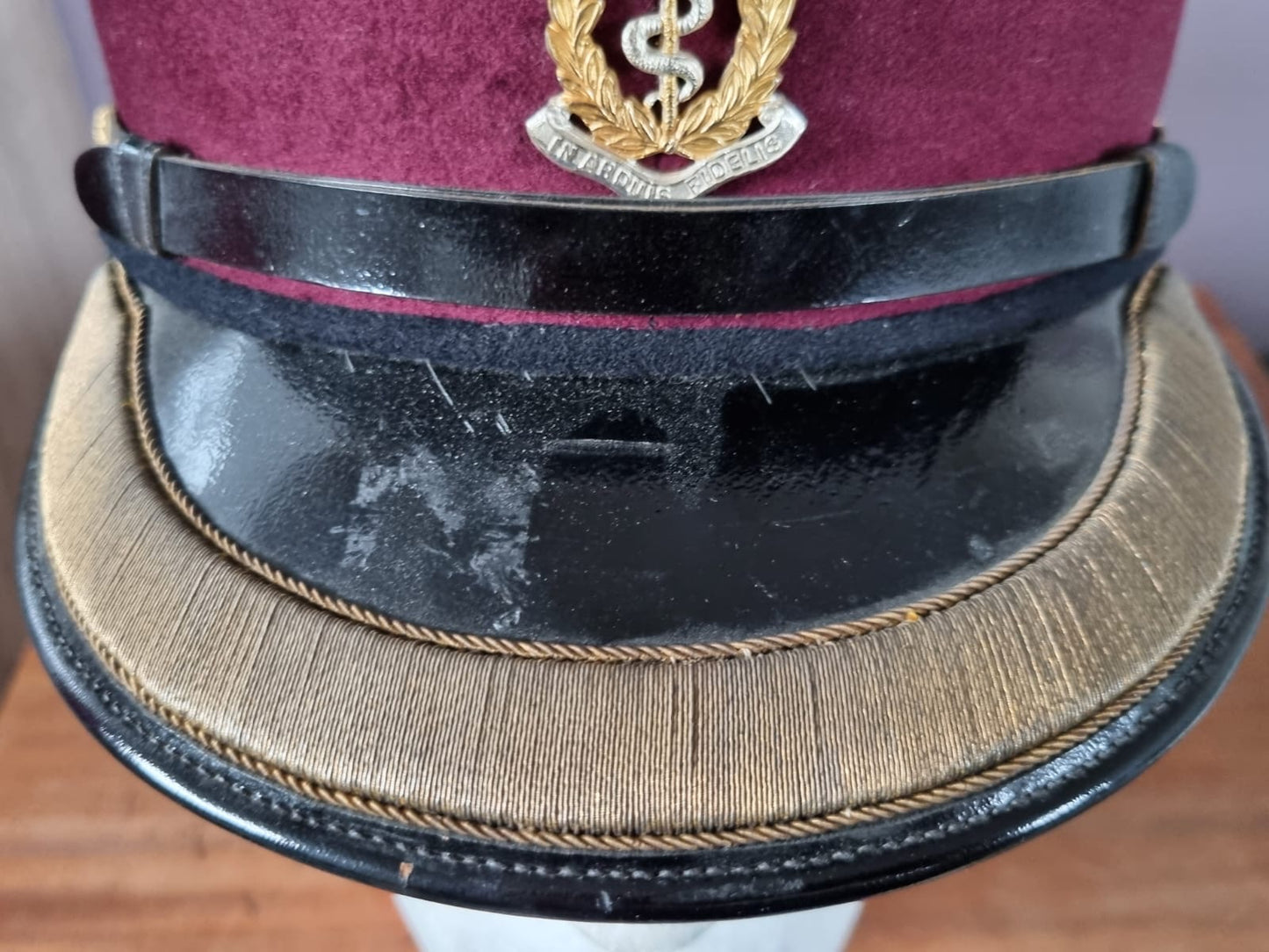 SOLD! Inter War- Early WW2 British Staff Officer’s Royal Army Medical Corps Visor Cap