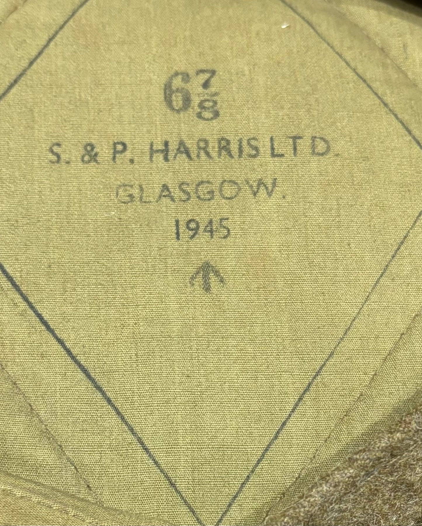 WW2 Royal Artillery General Service Cap