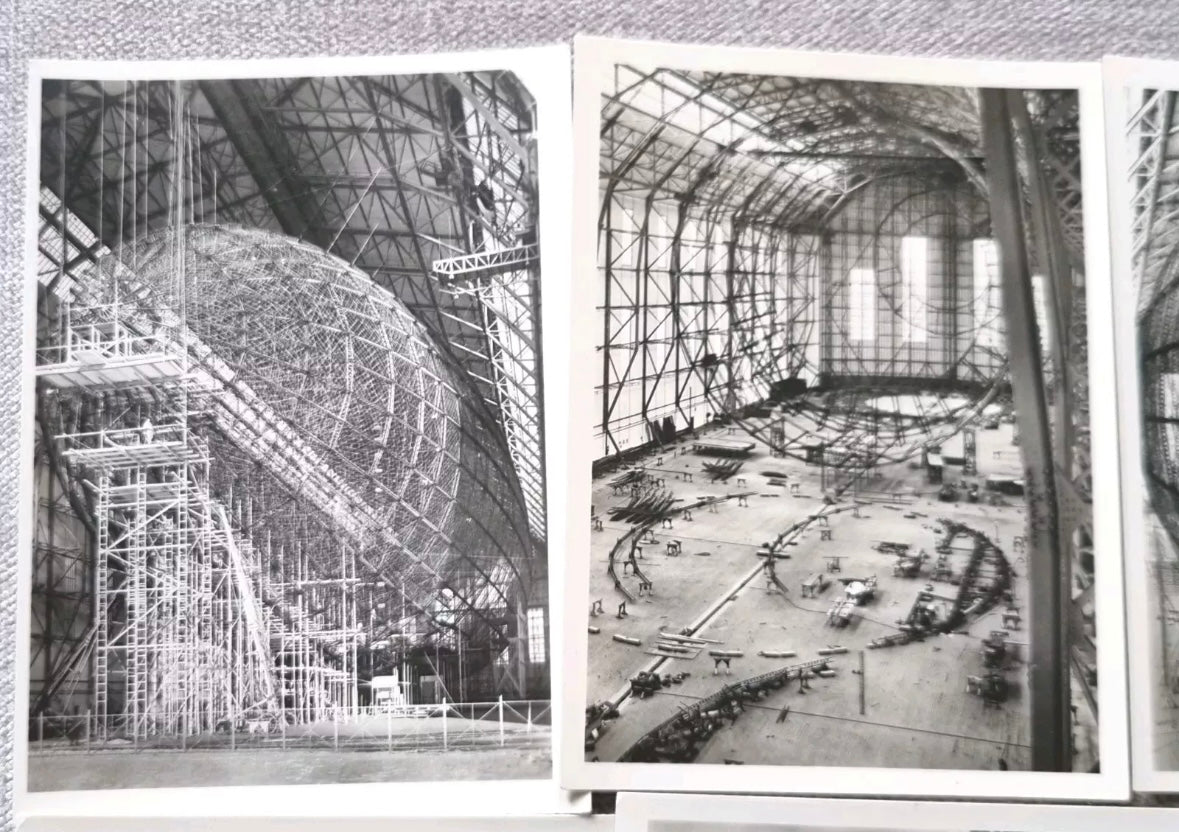 SOLD! Rare 1930s Zeppelin LZ 130 Published 12 Photo Set
