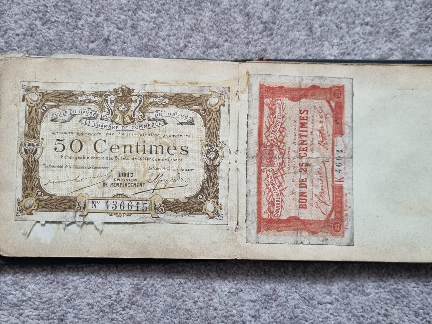 SOLD! Unique WW1 British Soldier’s Scrapbook/Photo and Penny Flag Album, with Cartoons