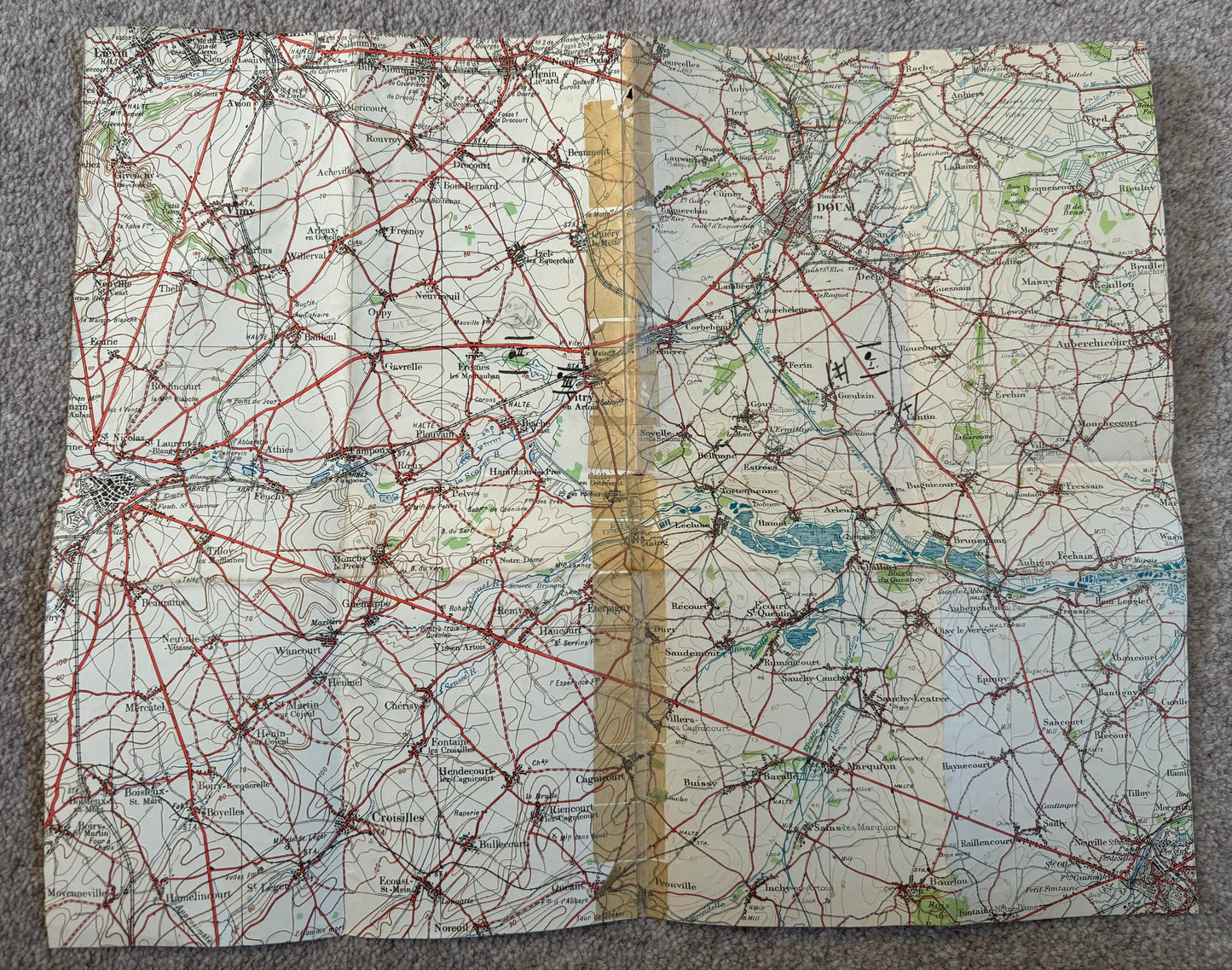 SOLD! Historically significant RFC Logbook Group to South African Pilot, Lieutenant John Arnold Spilhaus (KIA), 70 Squadron