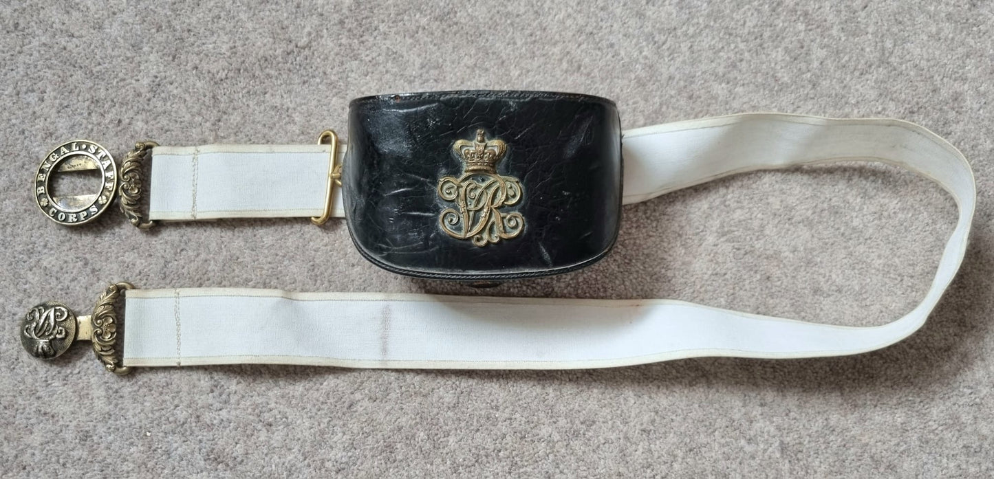 Rare Victorian Madras/Bengal Staff Corps Uniform Set to a Lieutenant Colonel, 1861-76