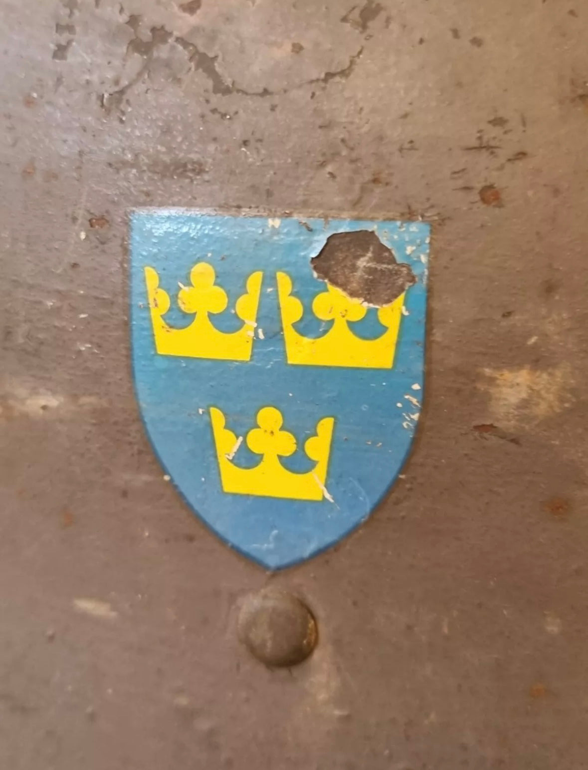 WW2 Swedish Army M26 Helmet