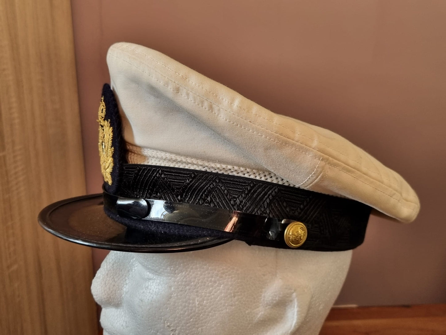 SOLD! Post War Dutch Royal Navy Officer’s Visor Cap