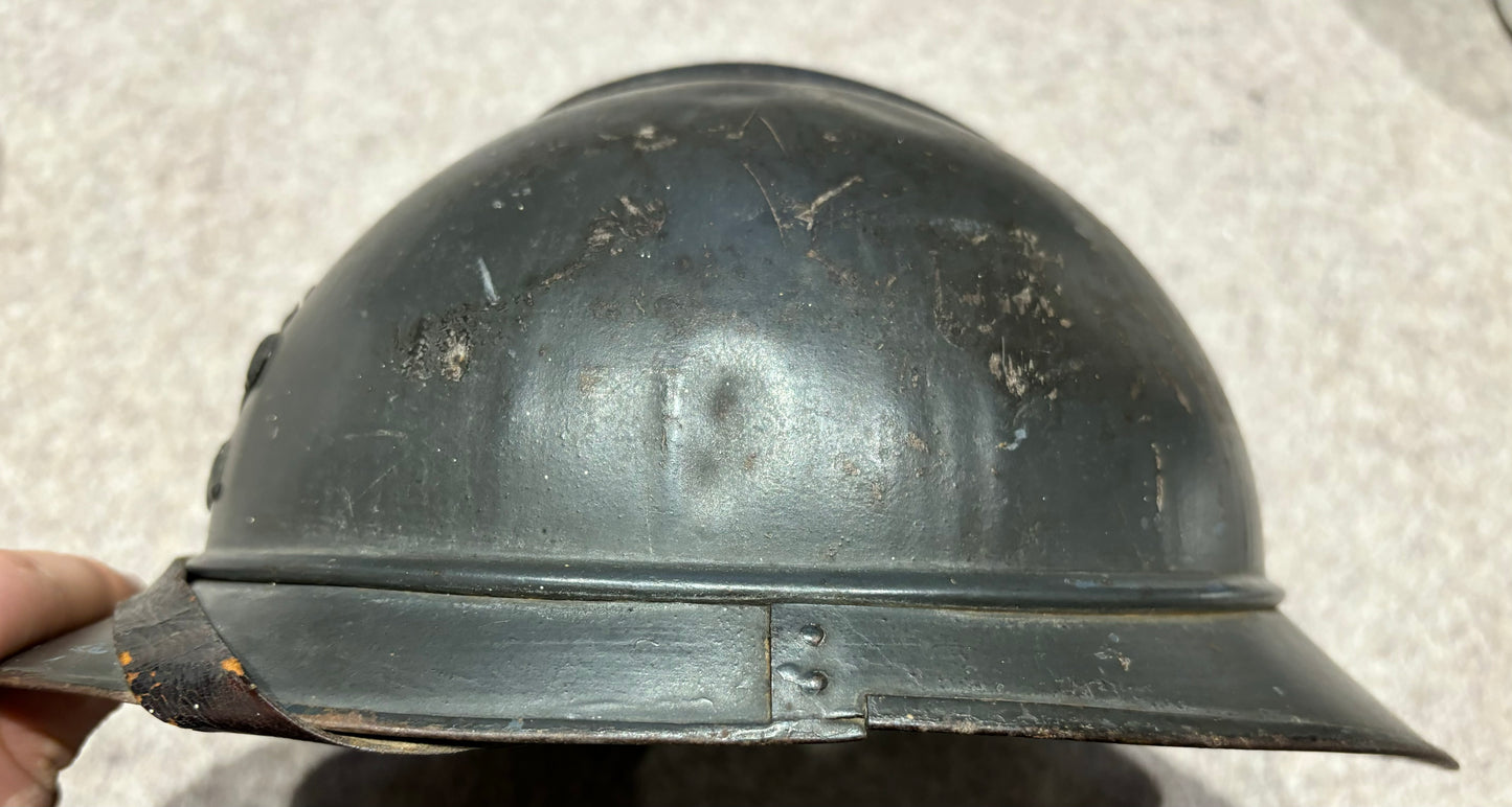 WW1 French Artillery M15 ‘Adrian’ Helmet