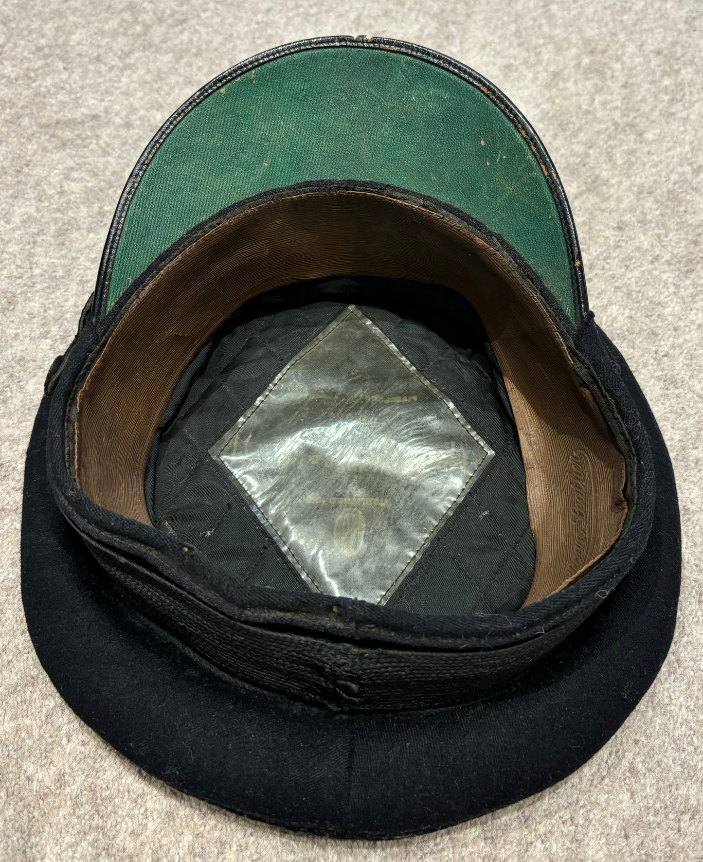 SOLD! WW1 Royal Navy Officer’s Visor Cap with Cover