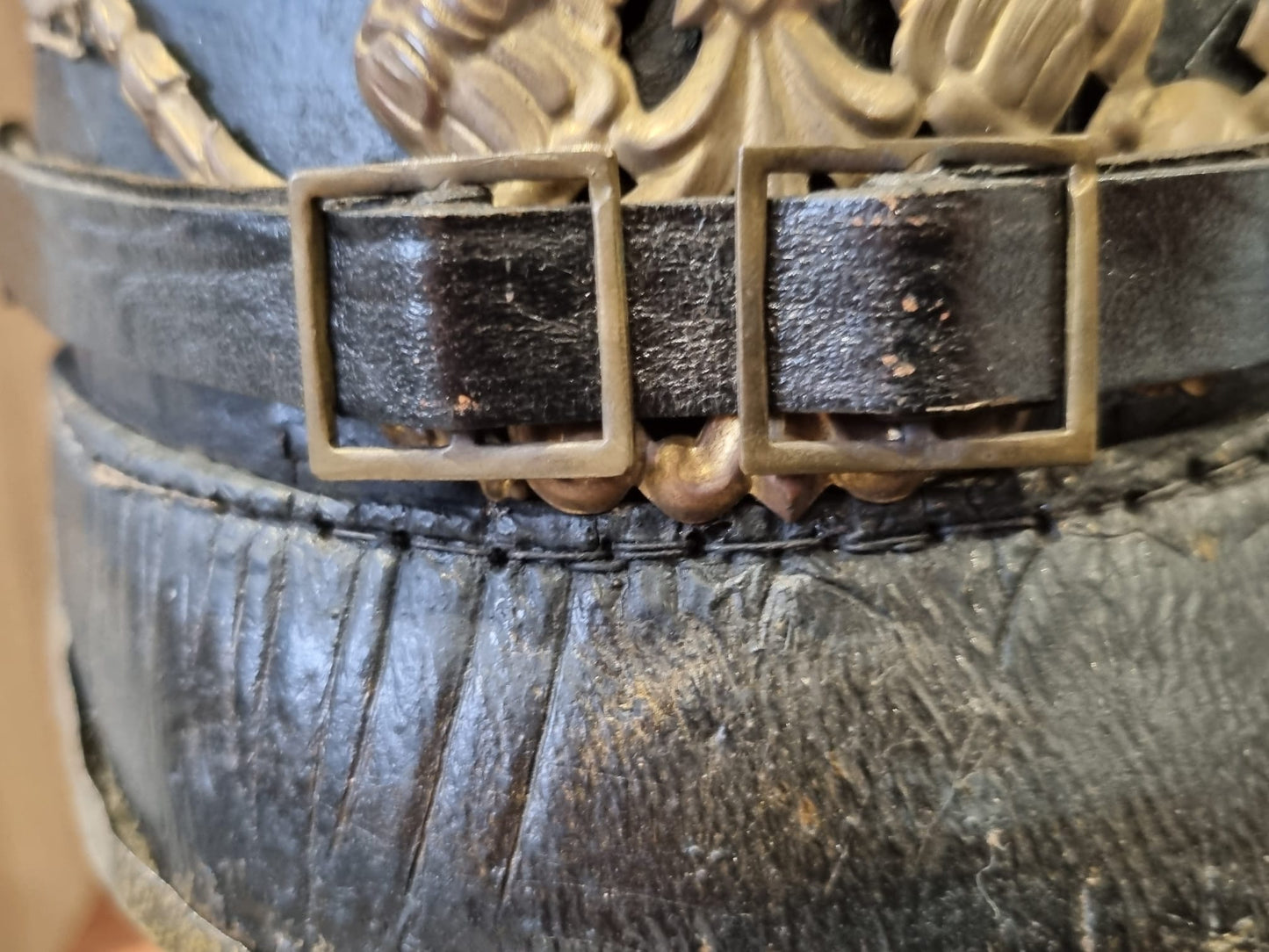 SOLD! WW1 Imperial German M1895 Prussian Enlisted Man’s Pickelhaube