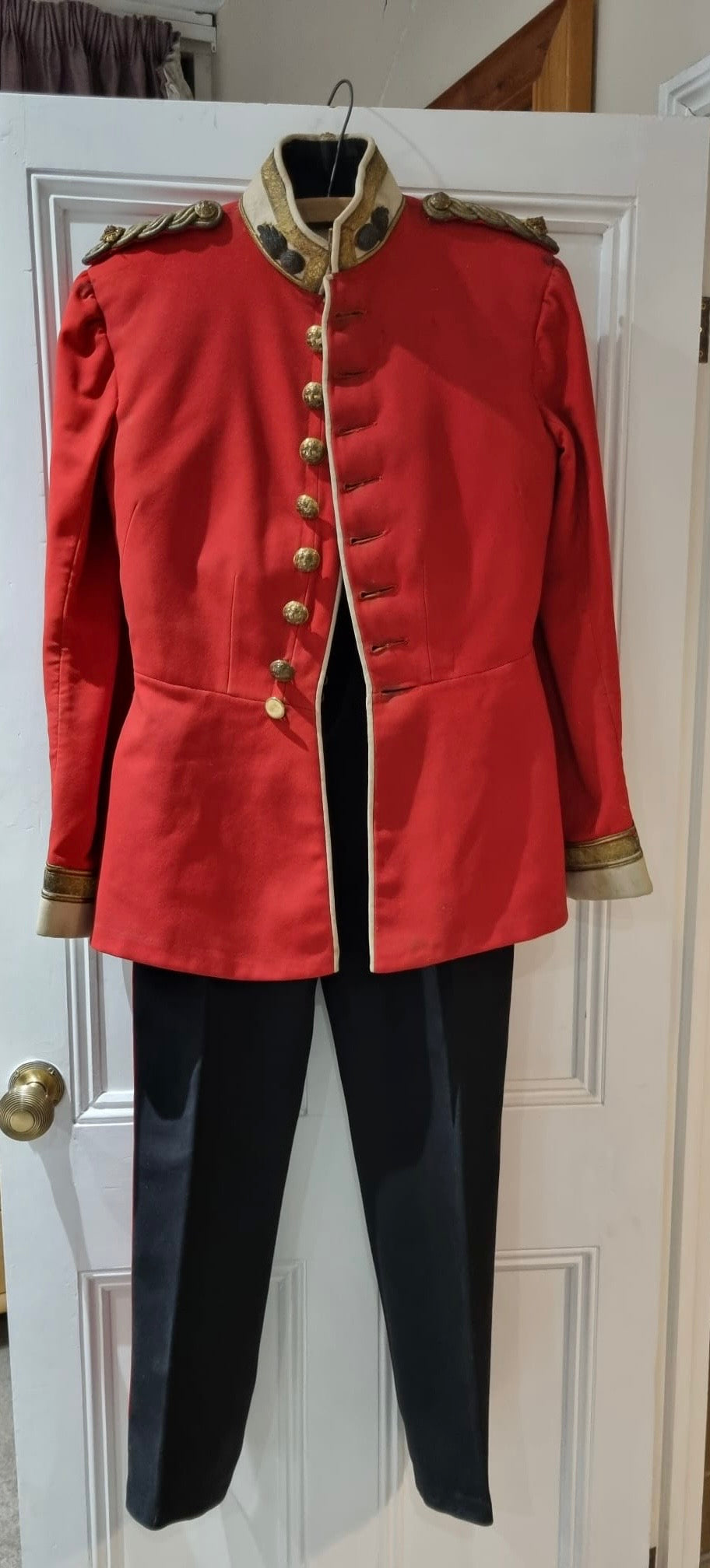 Pre WW1 (Edwardian) Lancashire Fusiliers Sub Lieutenant’s Jacket & Trousers