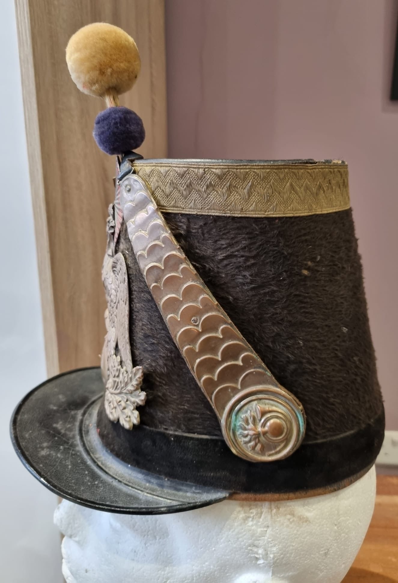 SOLD! July Monarchy M1837 French National Guard Hunters Shako