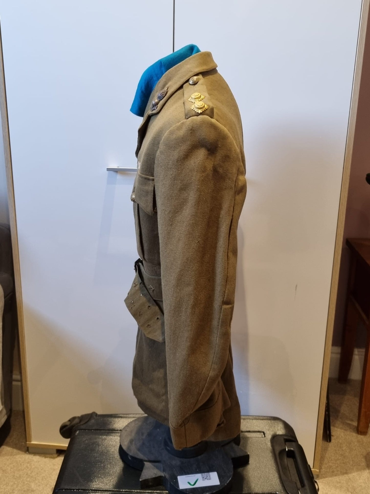 SOLD! WW2 British Army Lieutenant’s Royal Engineers Tunic, Dated 1940