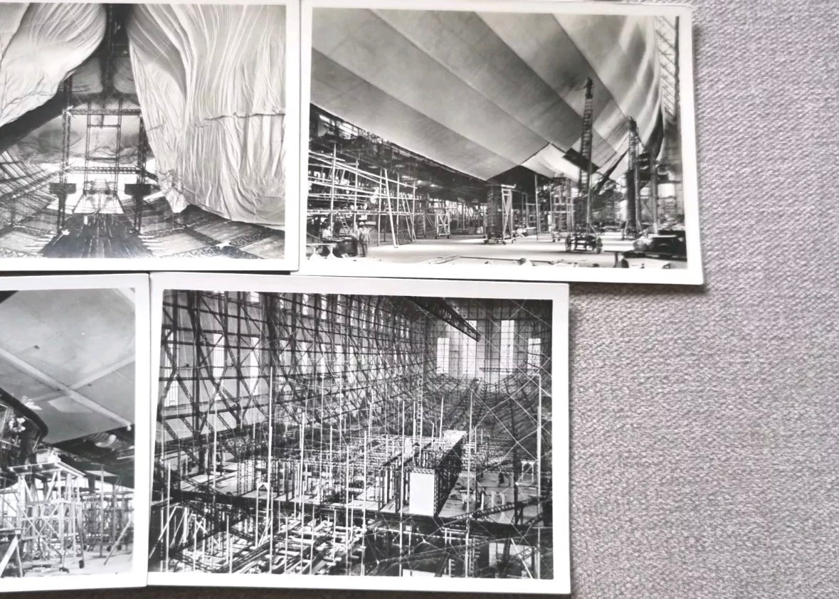SOLD! Rare 1930s Zeppelin LZ 130 Published 12 Photo Set