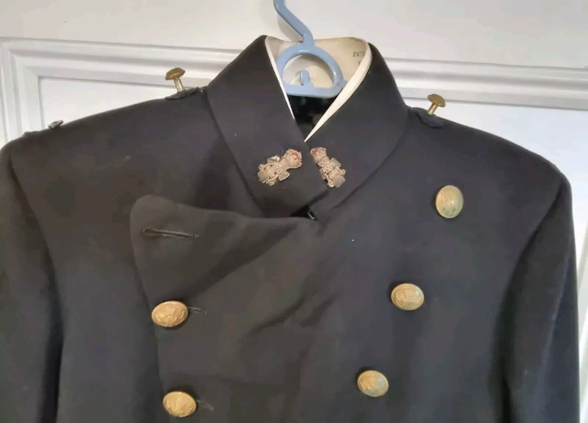Pre-WW1 (Edwardian) Yorkshire Regiment (Green Howards) Officer's Frock Coat