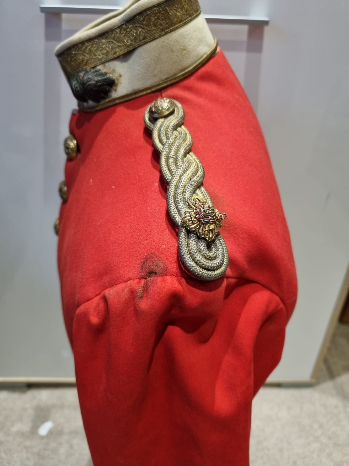 Pre WW1 (Edwardian) Lancashire Fusiliers Sub Lieutenant’s Jacket & Trousers