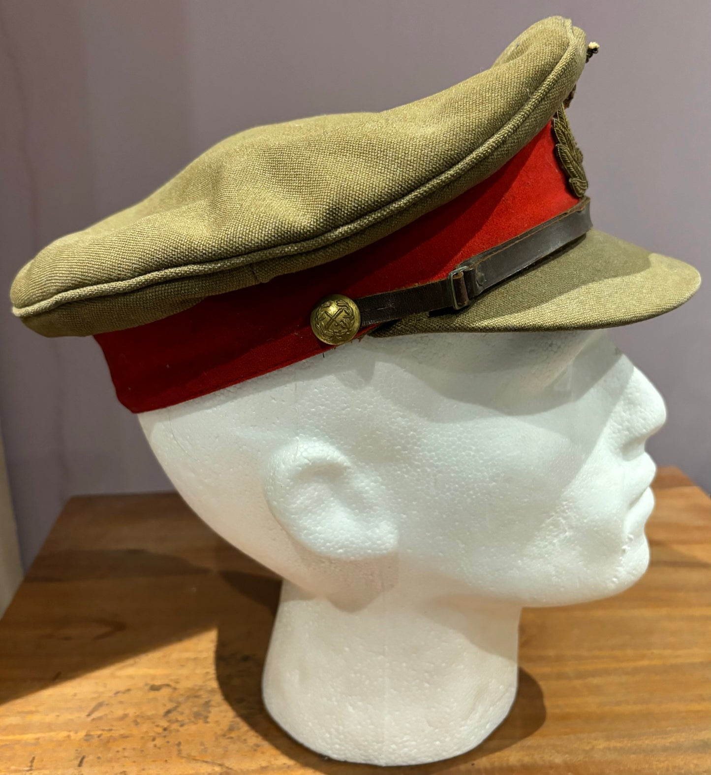 Interwar to WW2 British Army General’s Visor Cap