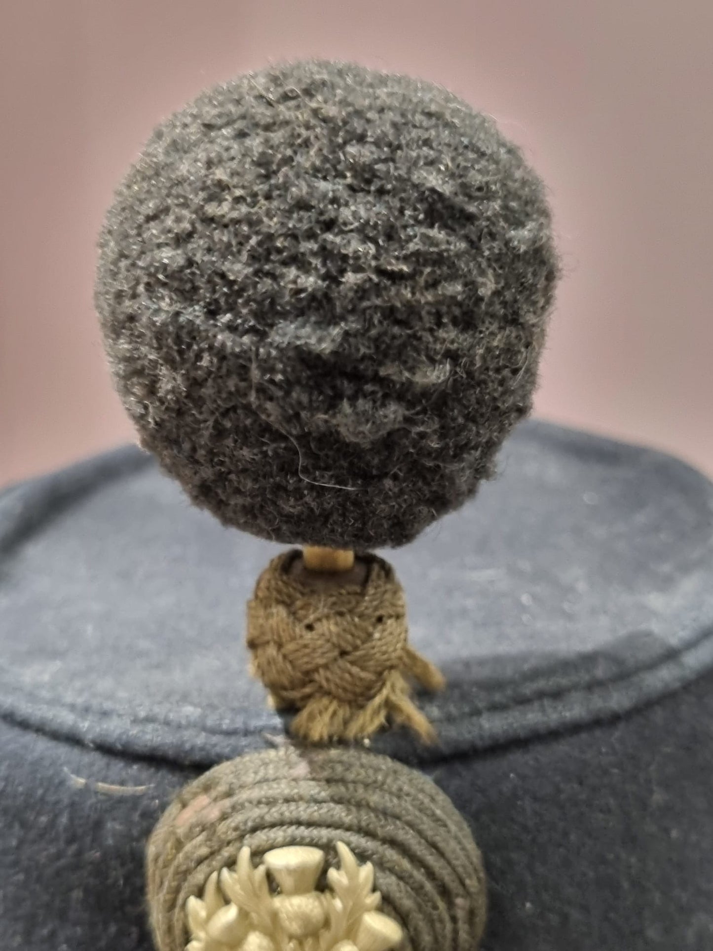 SOLD! Pre WW1 British Highland Light Infantry Officer’s Shako, Dated 1902