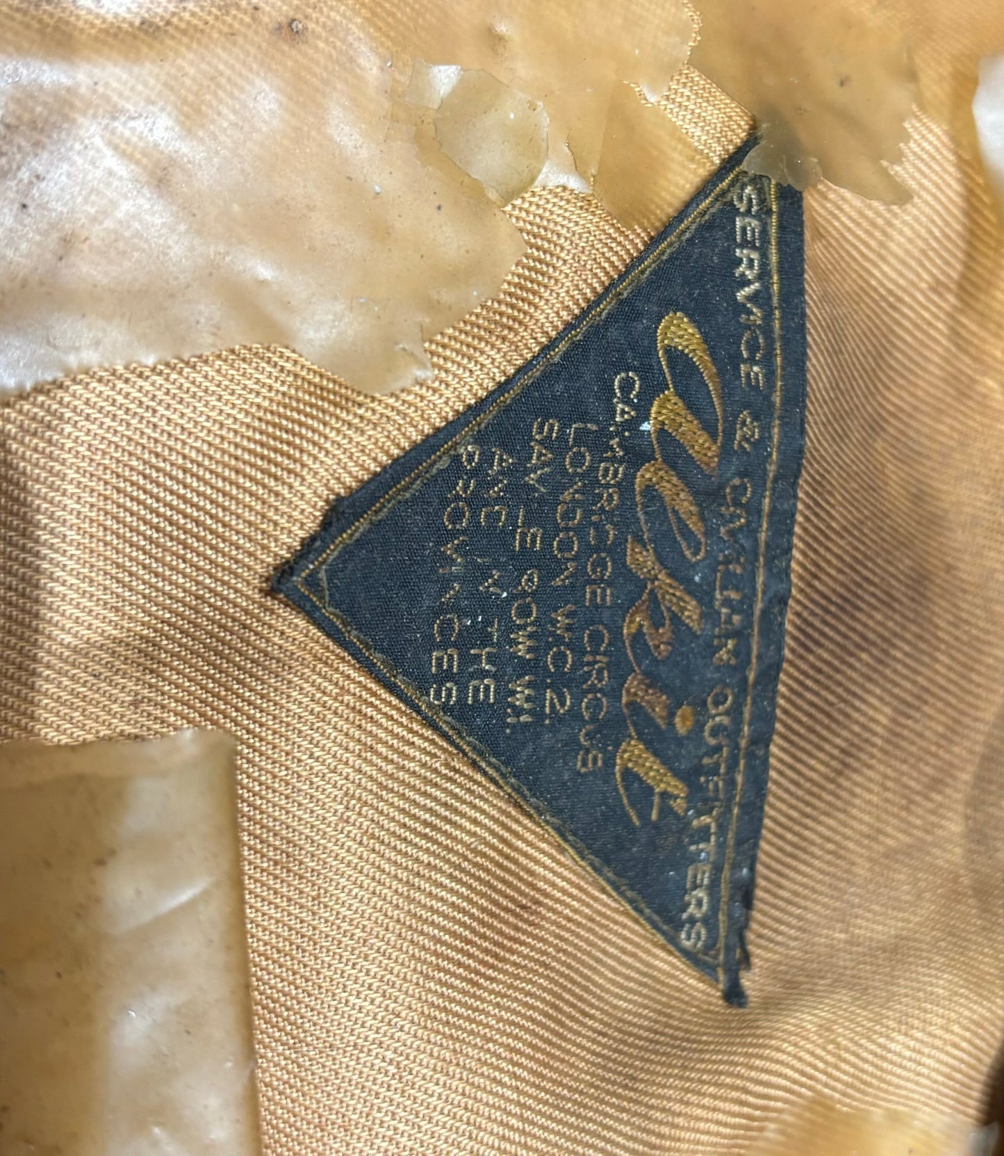 Interwar to WW2 British Army General’s Visor Cap