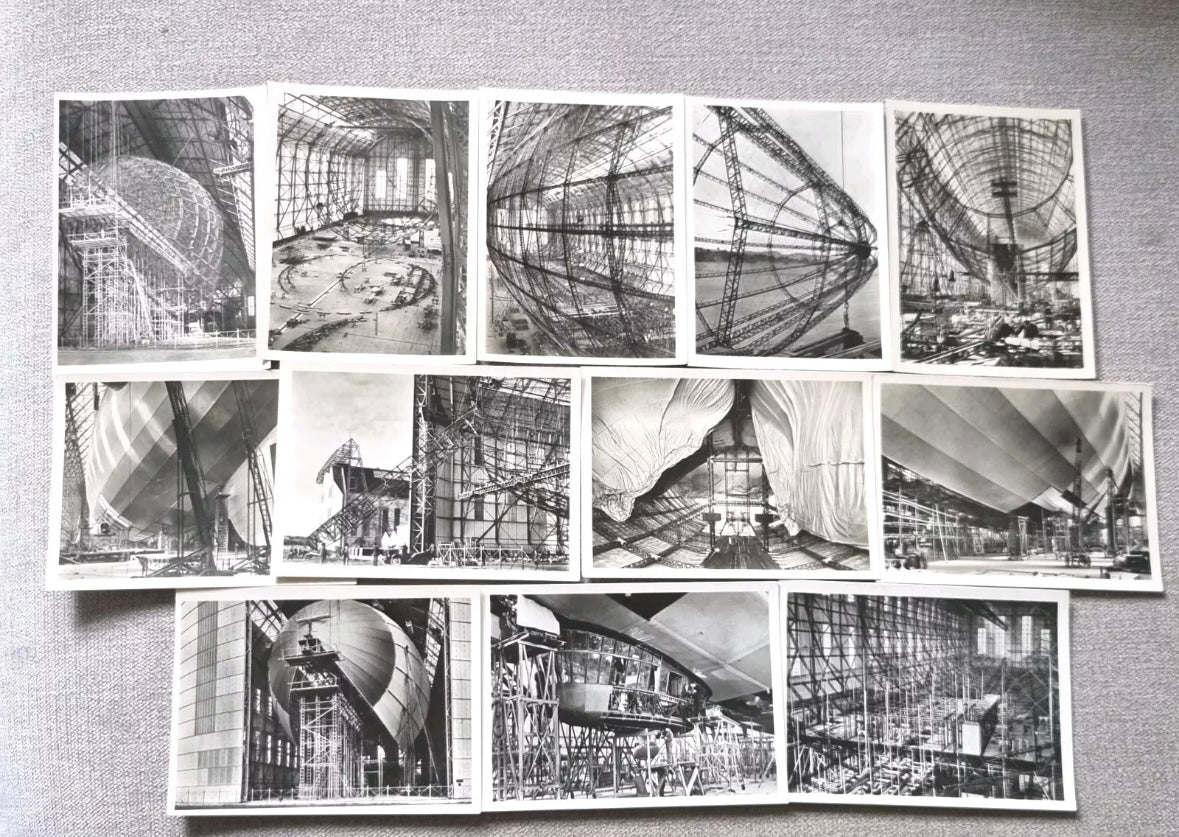 SOLD! Rare 1930s Zeppelin LZ 130 Published 12 Photo Set