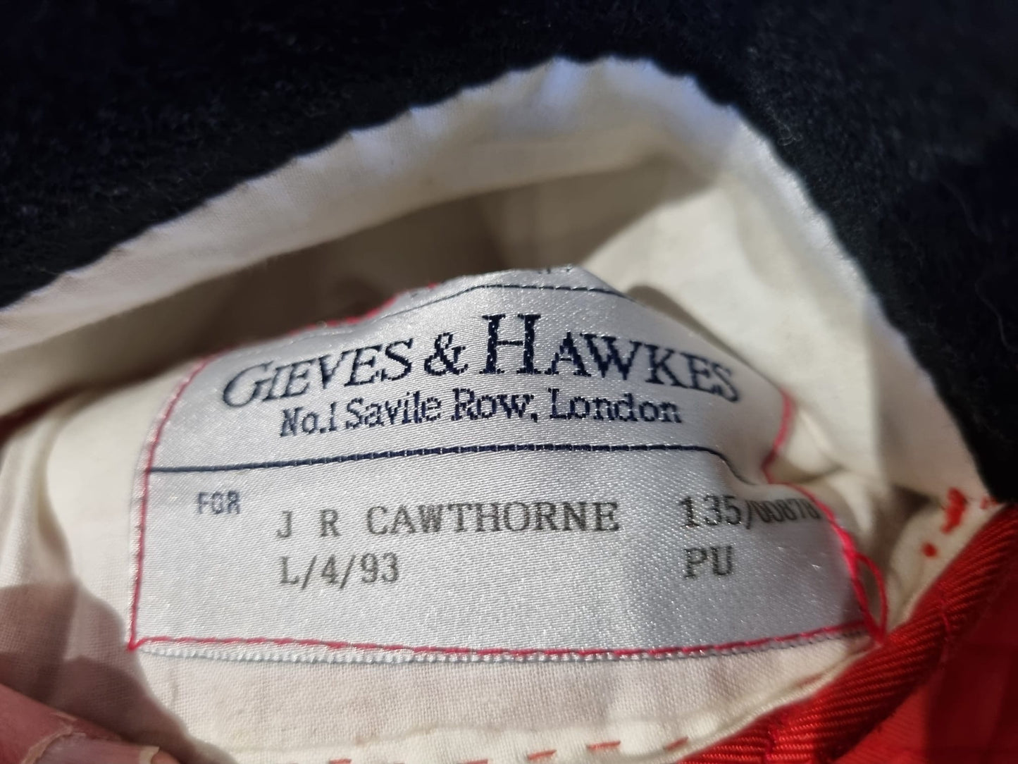 SOLD! Post War Royal Corps of Transport Colonel's Mess Dress and Waistcoat