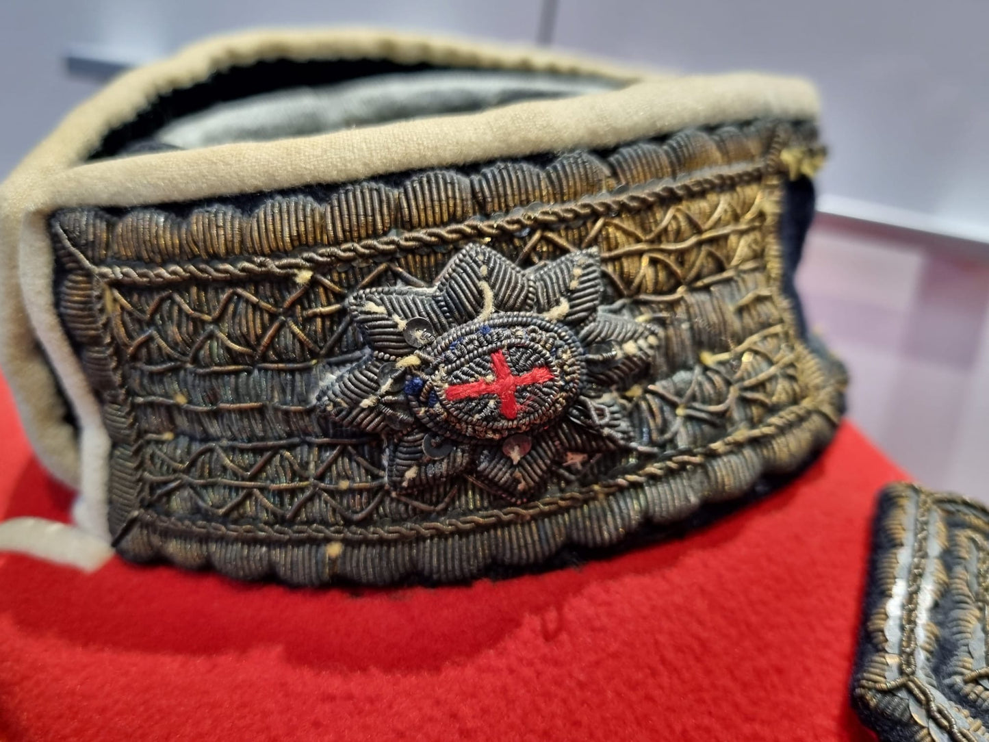 SOLD! WW1 Era Coldstream Guards Officers Scarlet Tunic