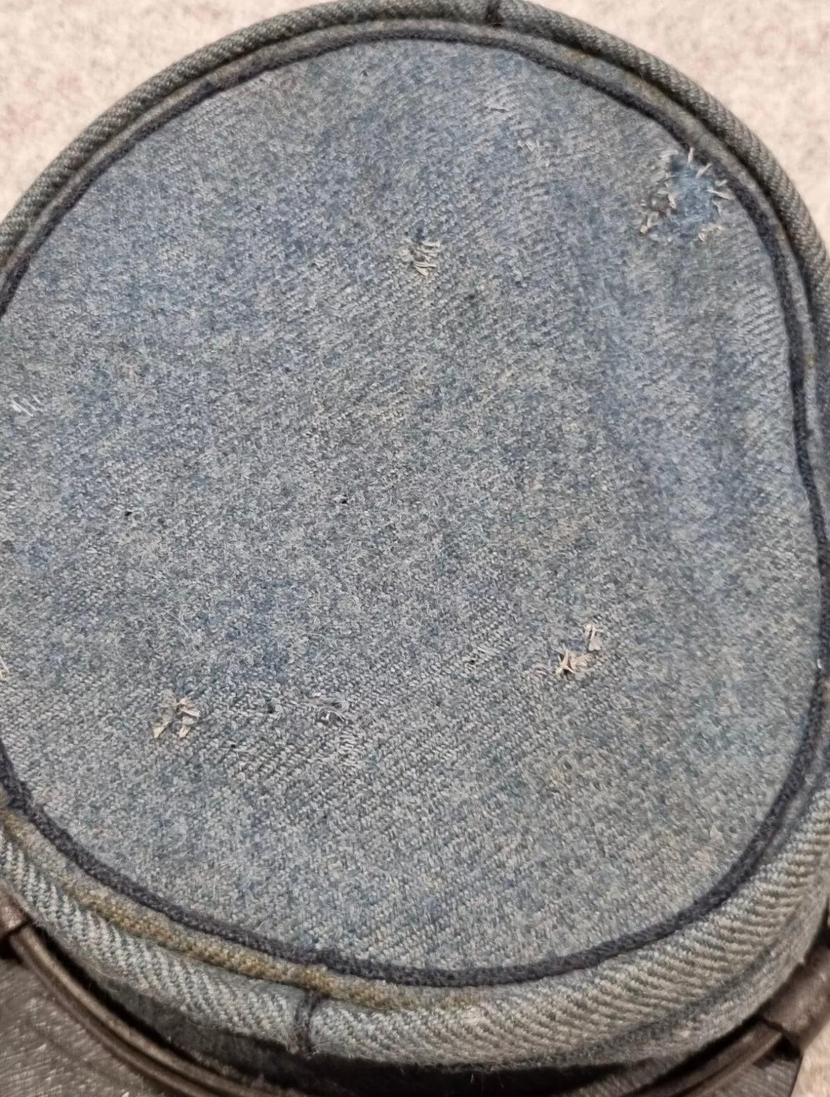 SOLD! 1930s French M30 Horizon Blue Kepi for the 2nd Infantry Regiment