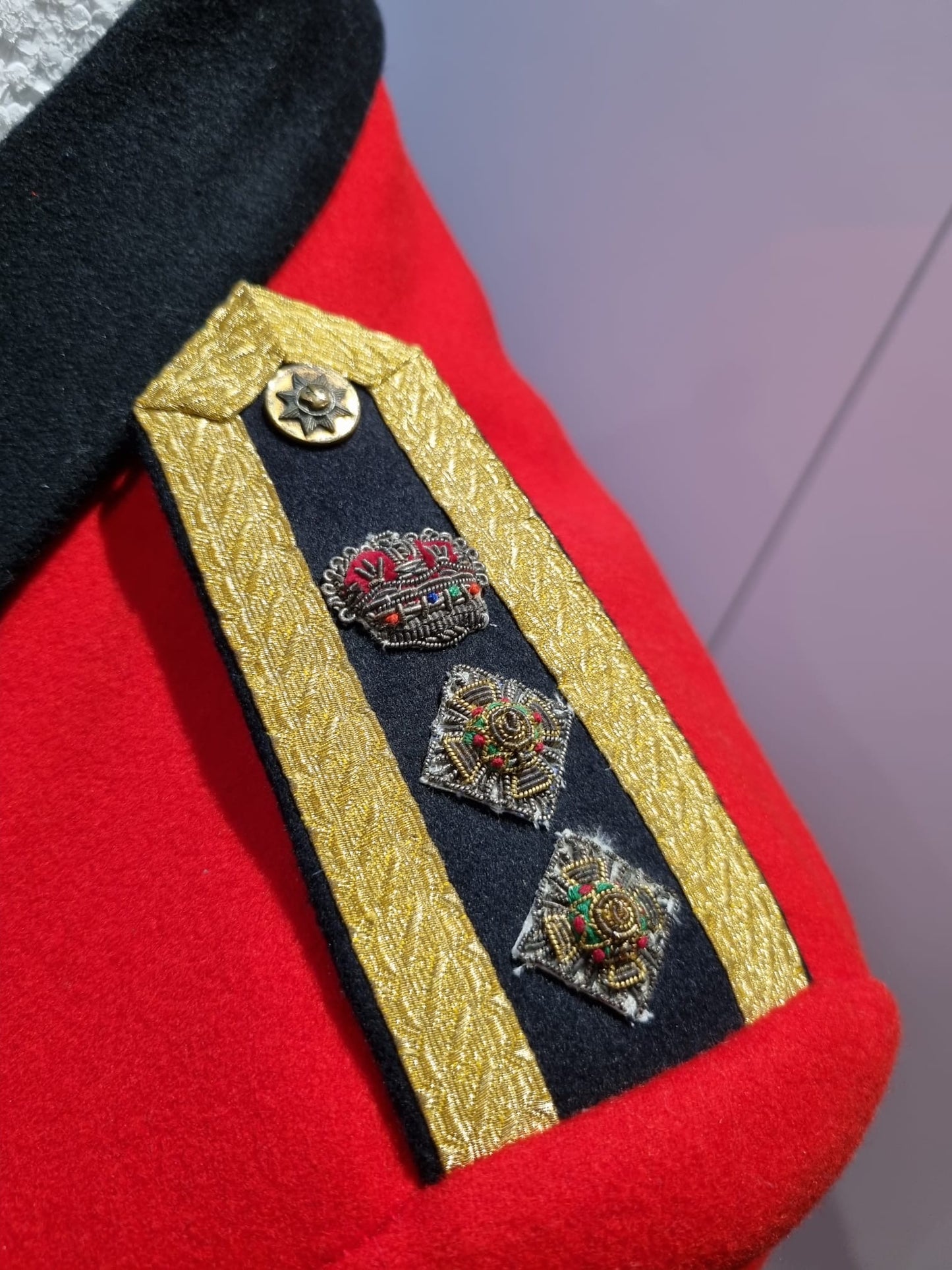 SOLD! Post War Royal Corps of Transport Colonel's Mess Dress and Waistcoat