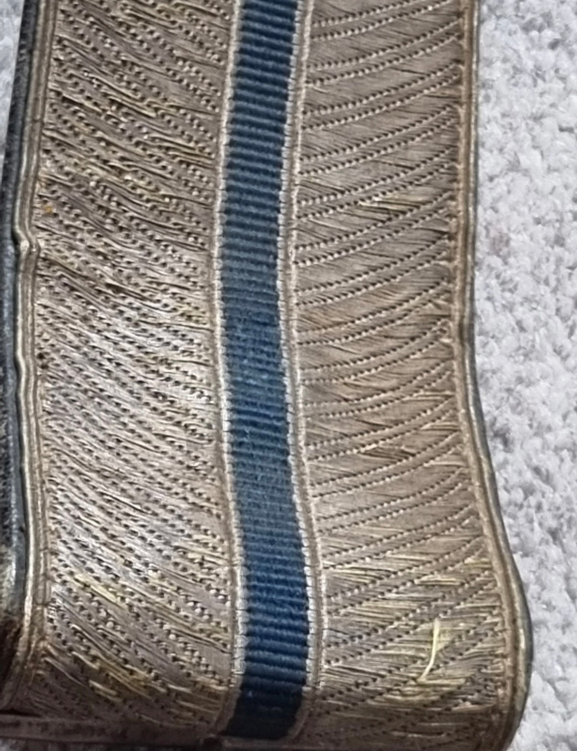 SOLD! Fantastic Victorian British Army Solid Silver Dress Crossbelt & Pouch