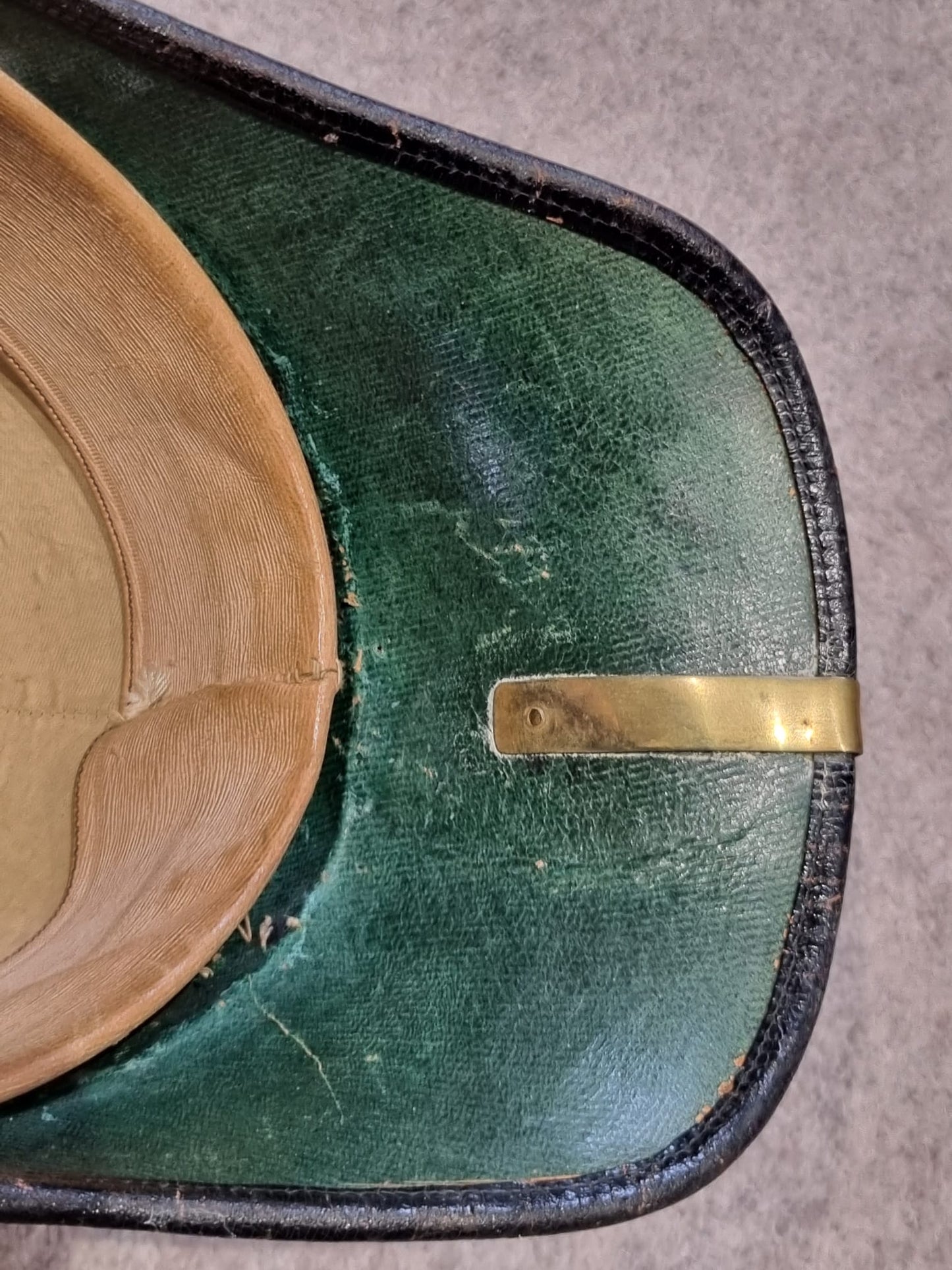 SOLD! Victorian Norfolk Regiment Officer's Home Service Helmet