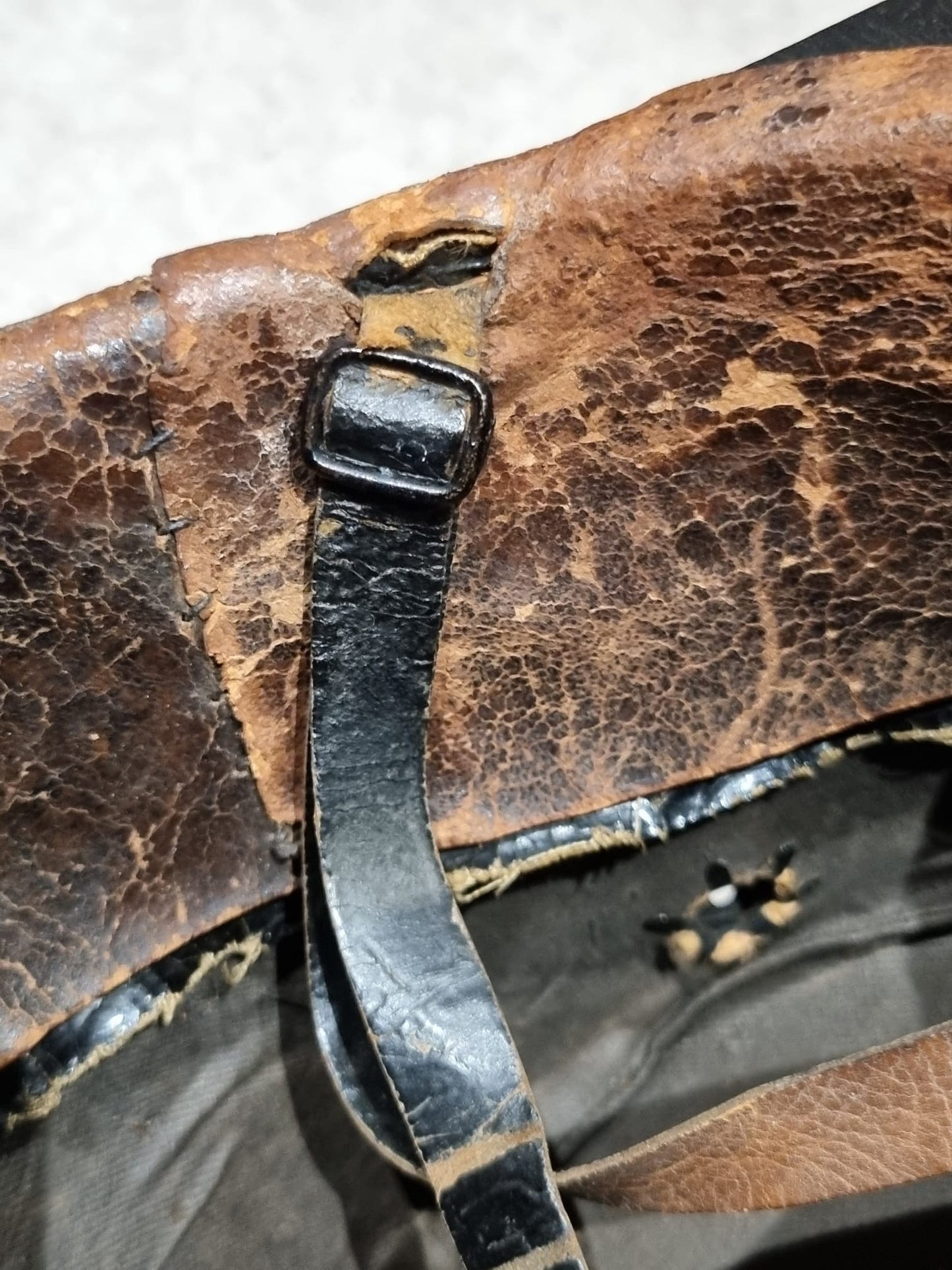 SOLD! Pre WW1 British Highland Light Infantry Officer’s Shako, Dated 1902