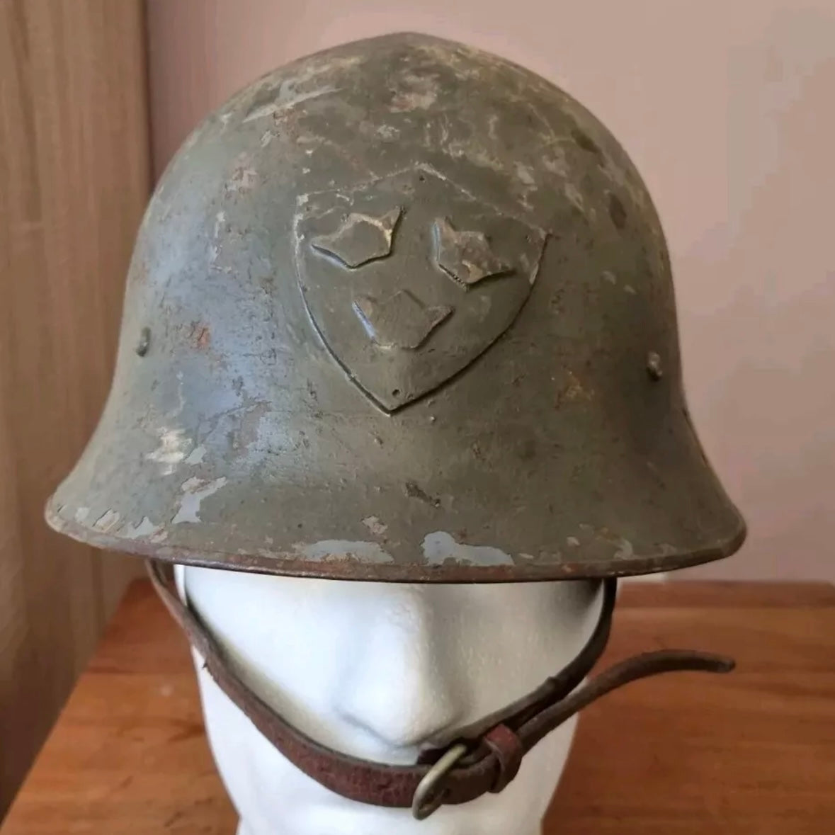 WW2 Swedish M21 (2nd Pattern) Helmet
