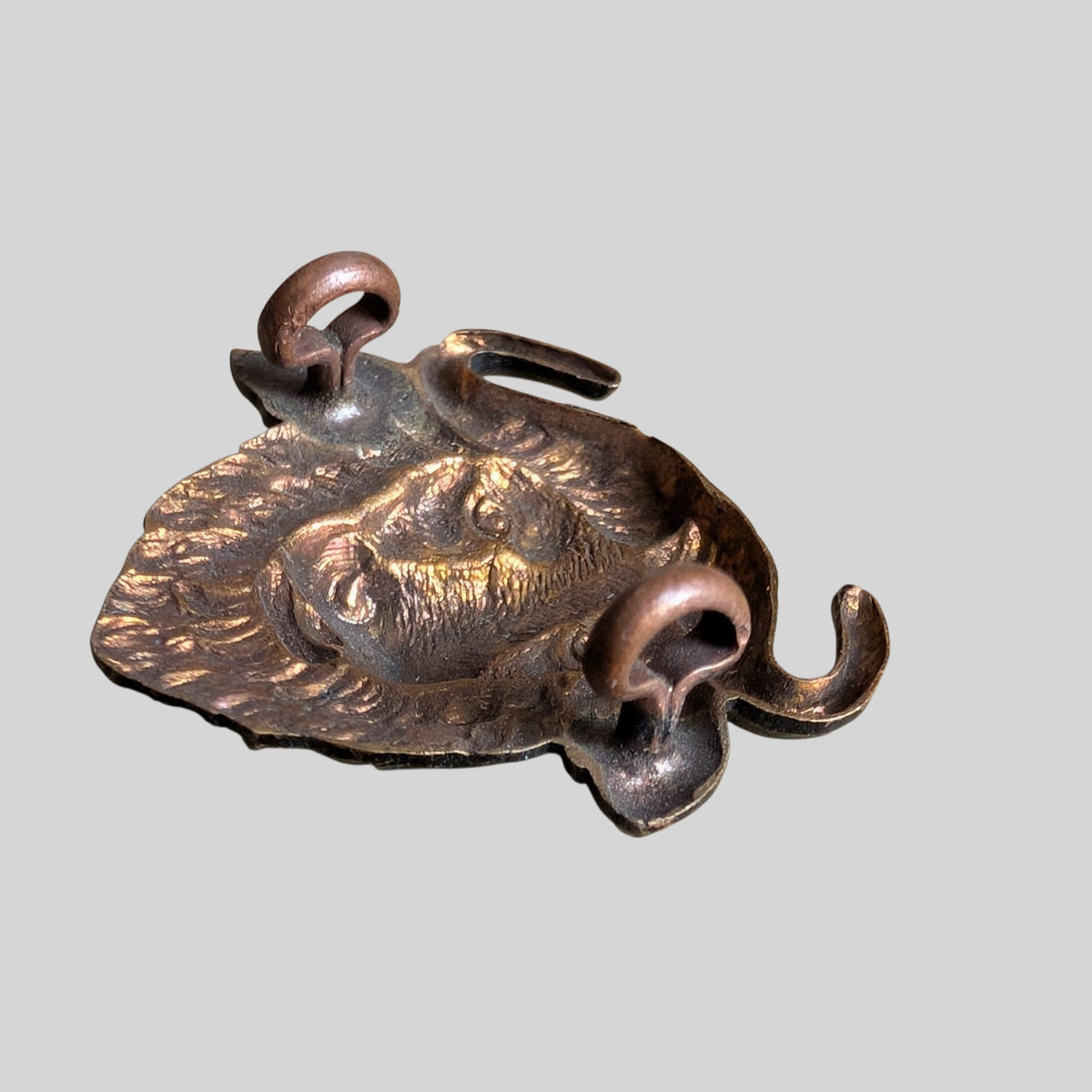 South African Army Kaffrarian Rifles Bronze Collar Badge
