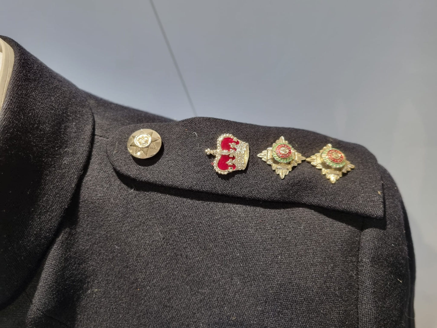 SOLD! Early 1950s British Army Colonel's (WW2 Veteran) Tunic for the Royal Corps Of Transport, With Belt