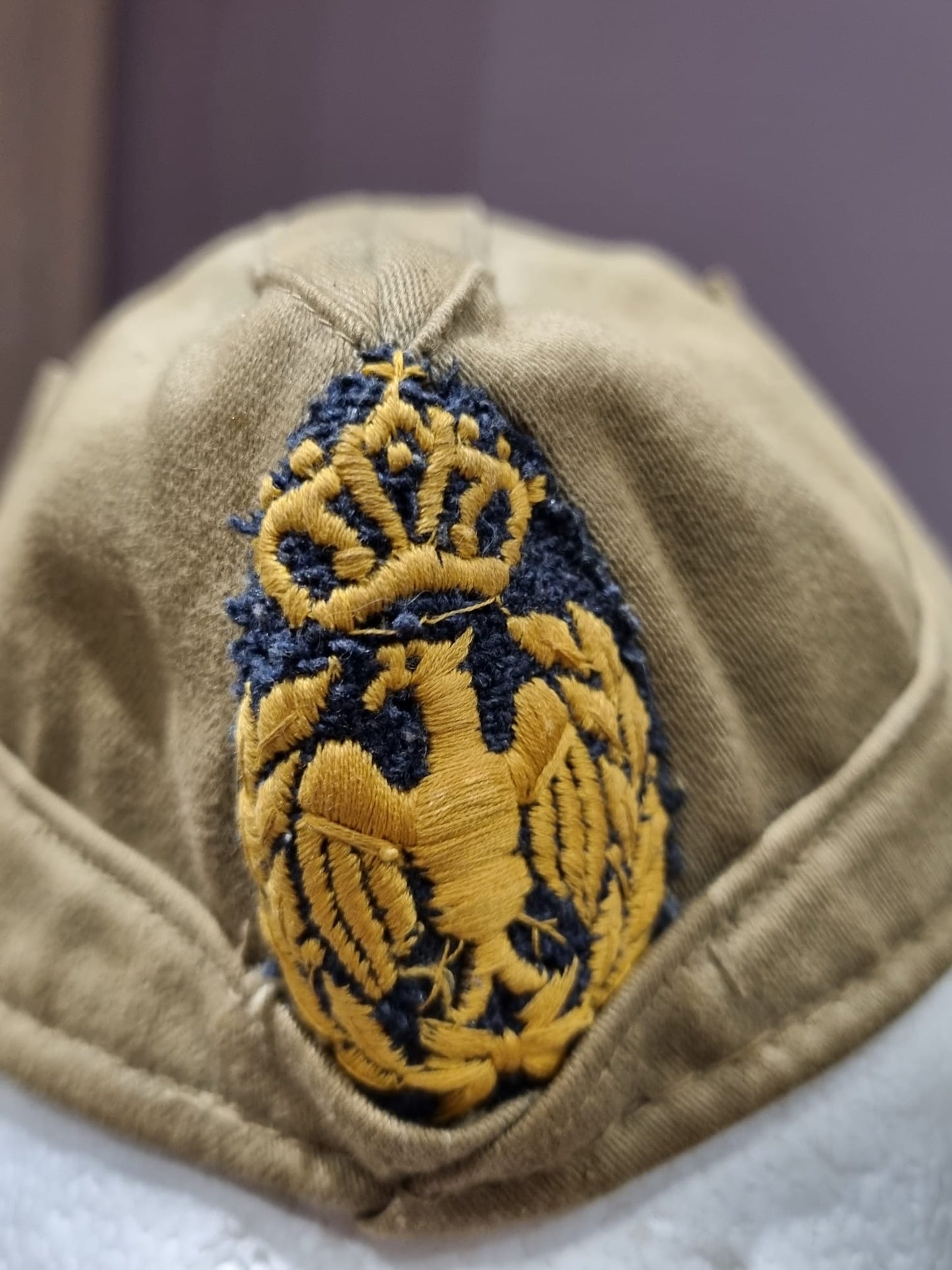 SOLD! WW2 Italian Airforce Summer Sidecap/Bustina