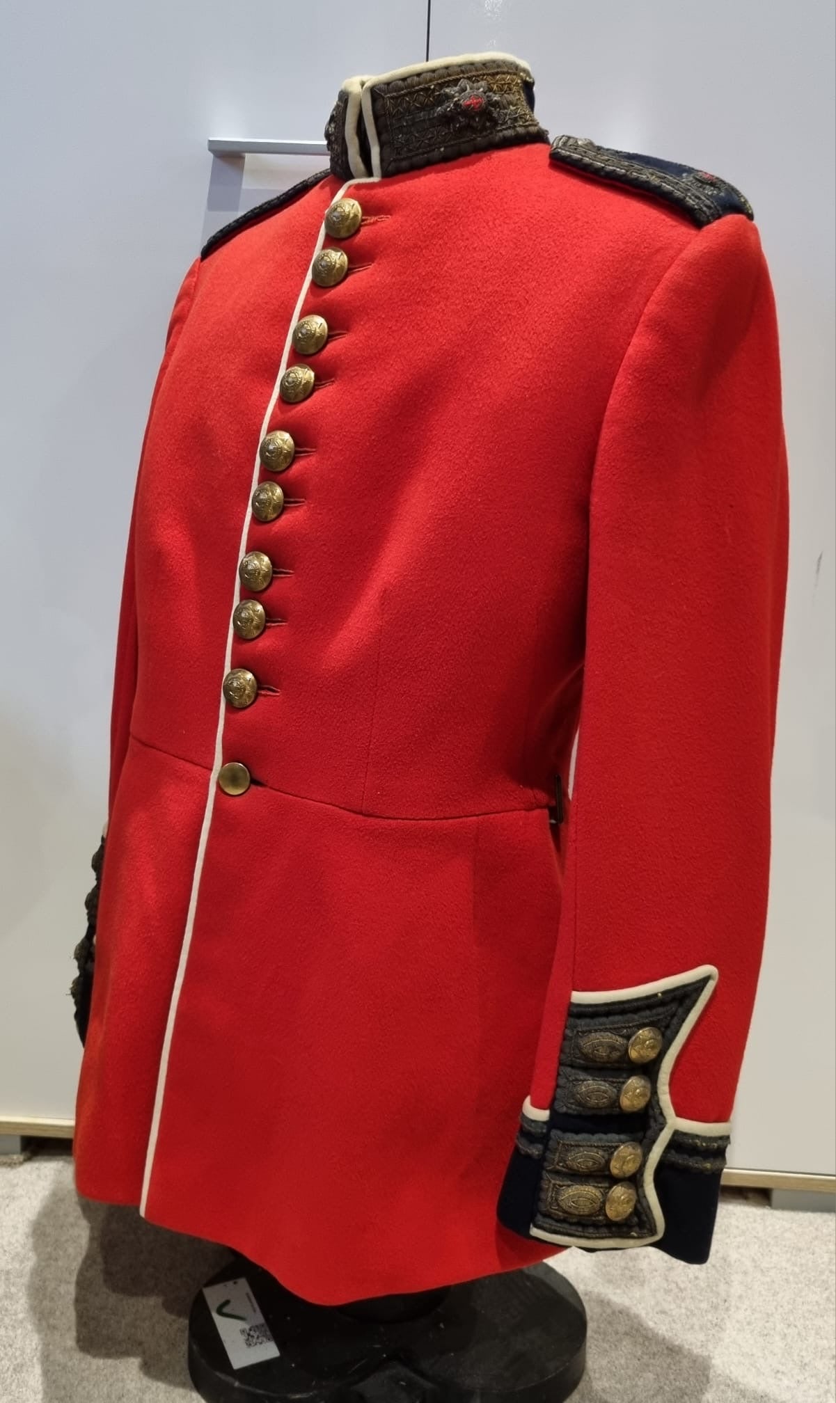 SOLD! WW1 Era Coldstream Guards Officers Scarlet Tunic