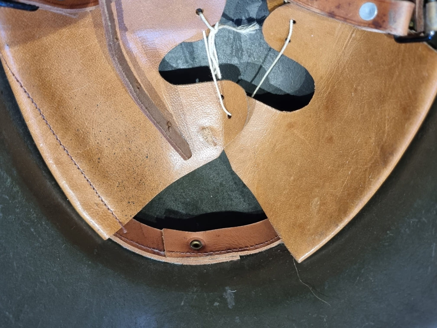 SOLD! WW2 Spanish Armed Police M42 ‘Modelo Z’ Helmet