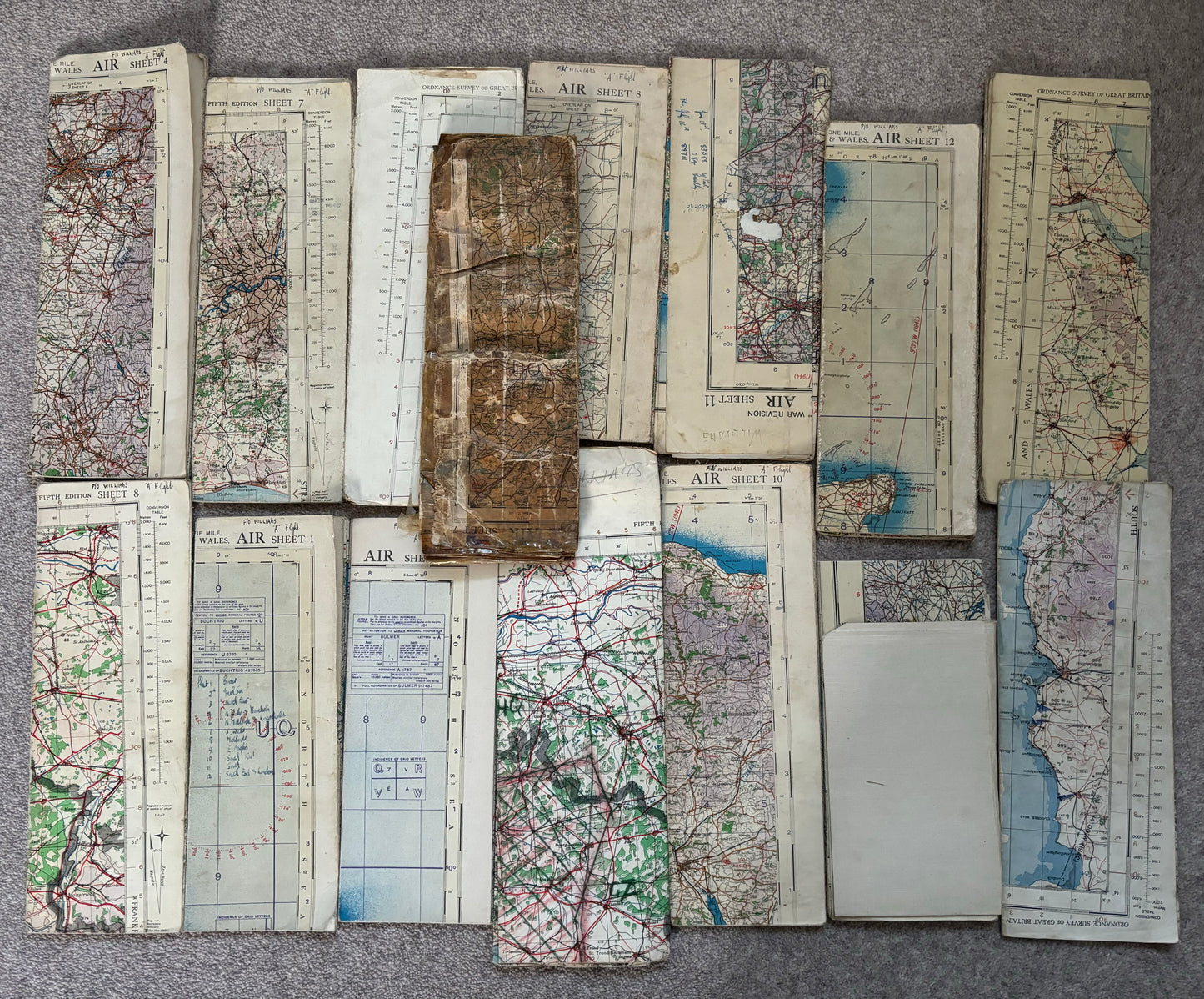 SOLD! Incredibly Special Logbook Set to a Mosquito Night Fighter, 604 Squadron, 2 Confirmed Kills, D-Day, Battle of the Bulge, First Night Fighter Squadron into Normandy