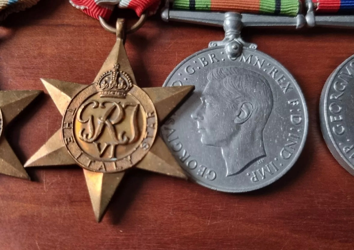 SOLD! WW2 Royal Armoured Corps, North Africa Medal and Ephemera Group to Private William Henry Bartlett (6285992)