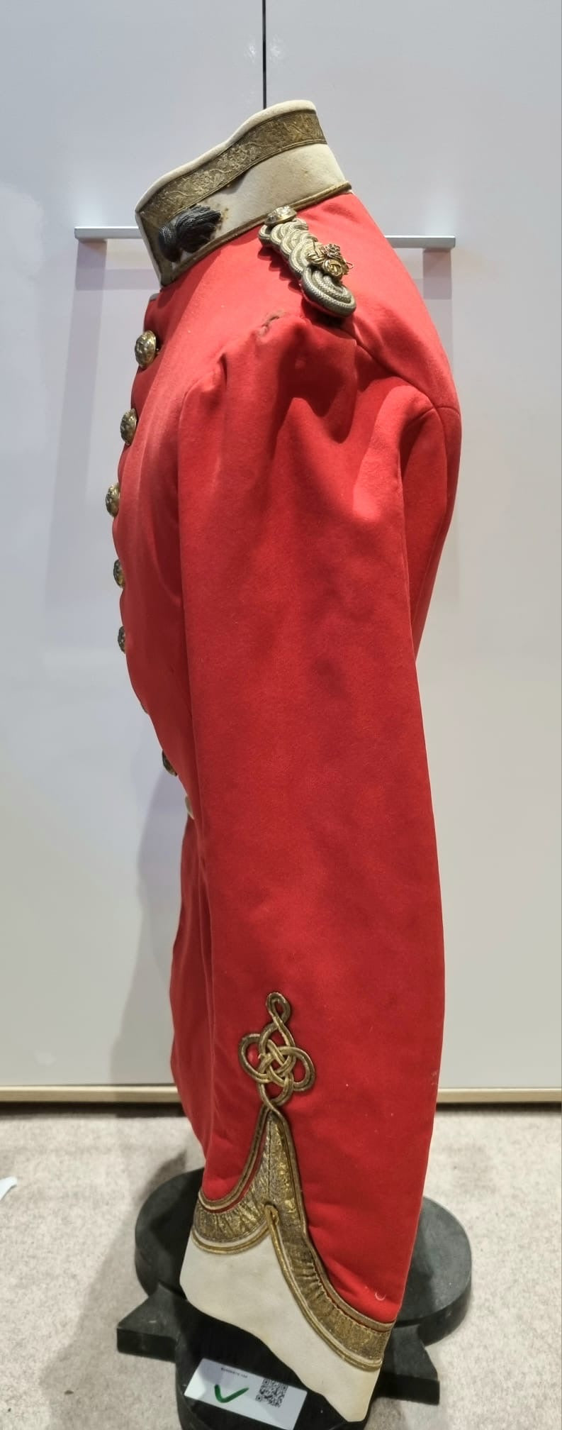 Pre WW1 (Edwardian) Lancashire Fusiliers Sub Lieutenant’s Jacket & Trousers