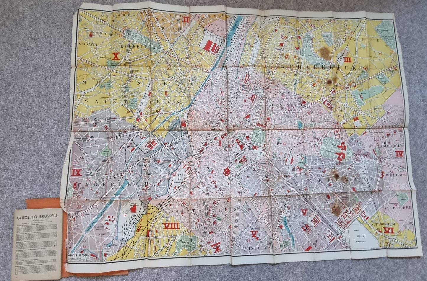 SOLD! WW2 German M35 Map Case and Maps