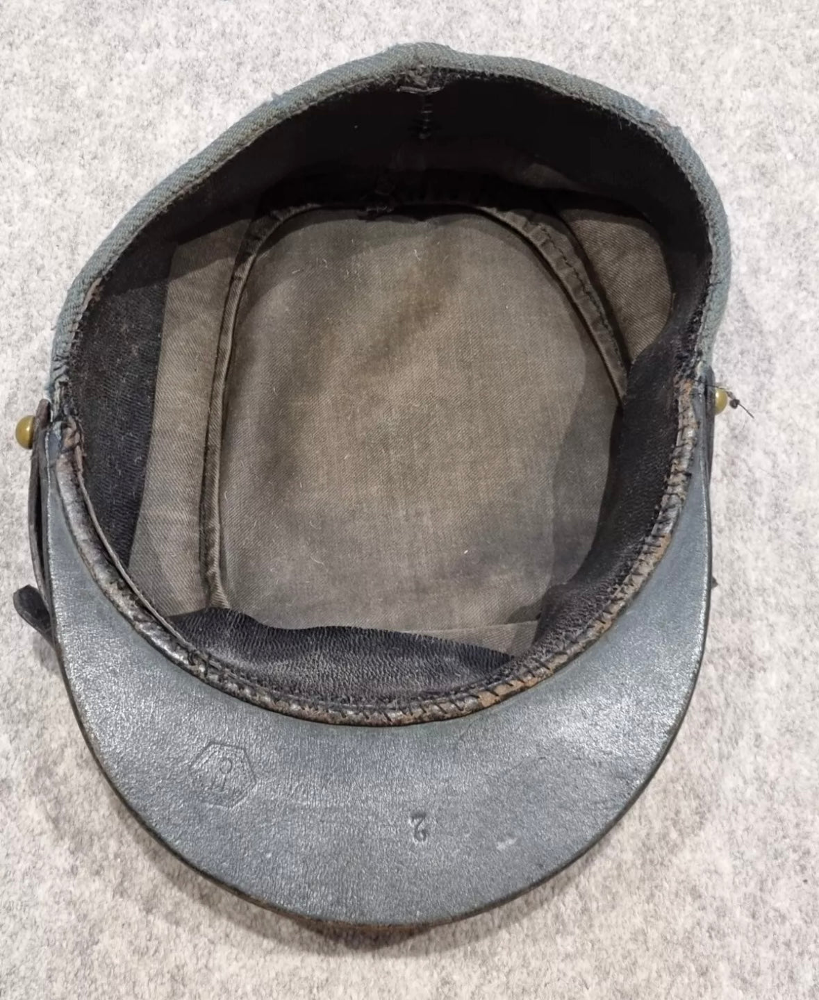 SOLD! 1930s French M30 Horizon Blue Kepi for the 2nd Infantry Regiment