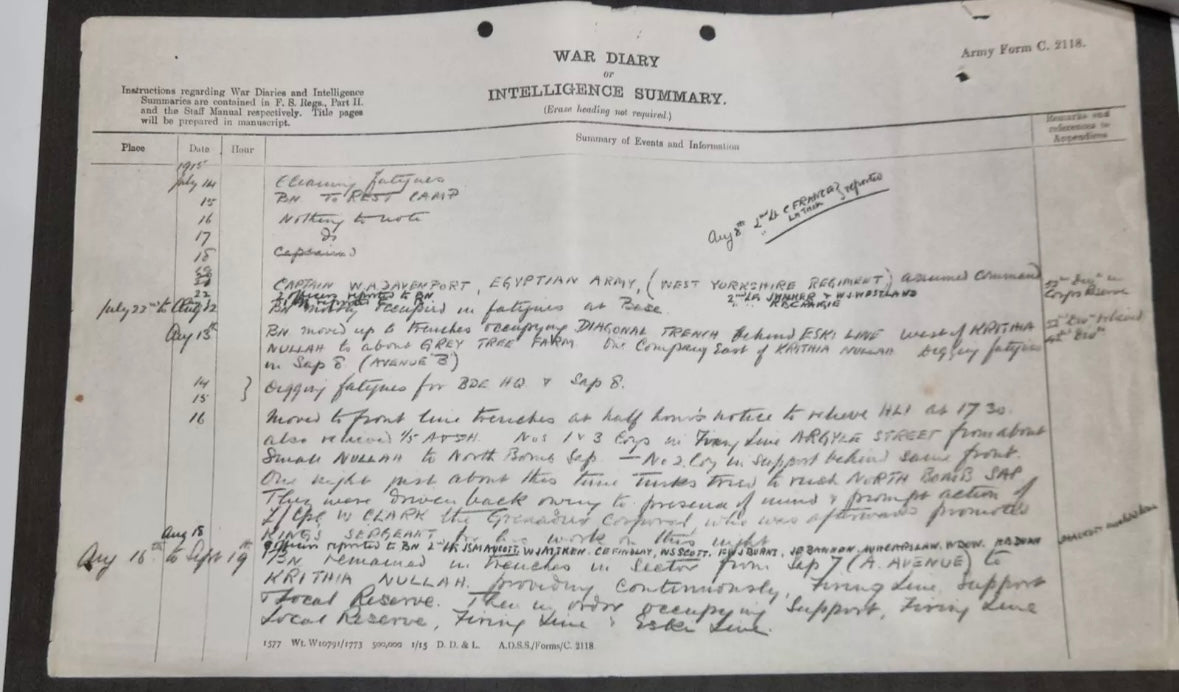 SOLD! WW1 Territorial Efficiency Medal Group to Sergeant William Paton, 1/8th Cameronians (Scottish Rifles), WIA x2, Gallipoli