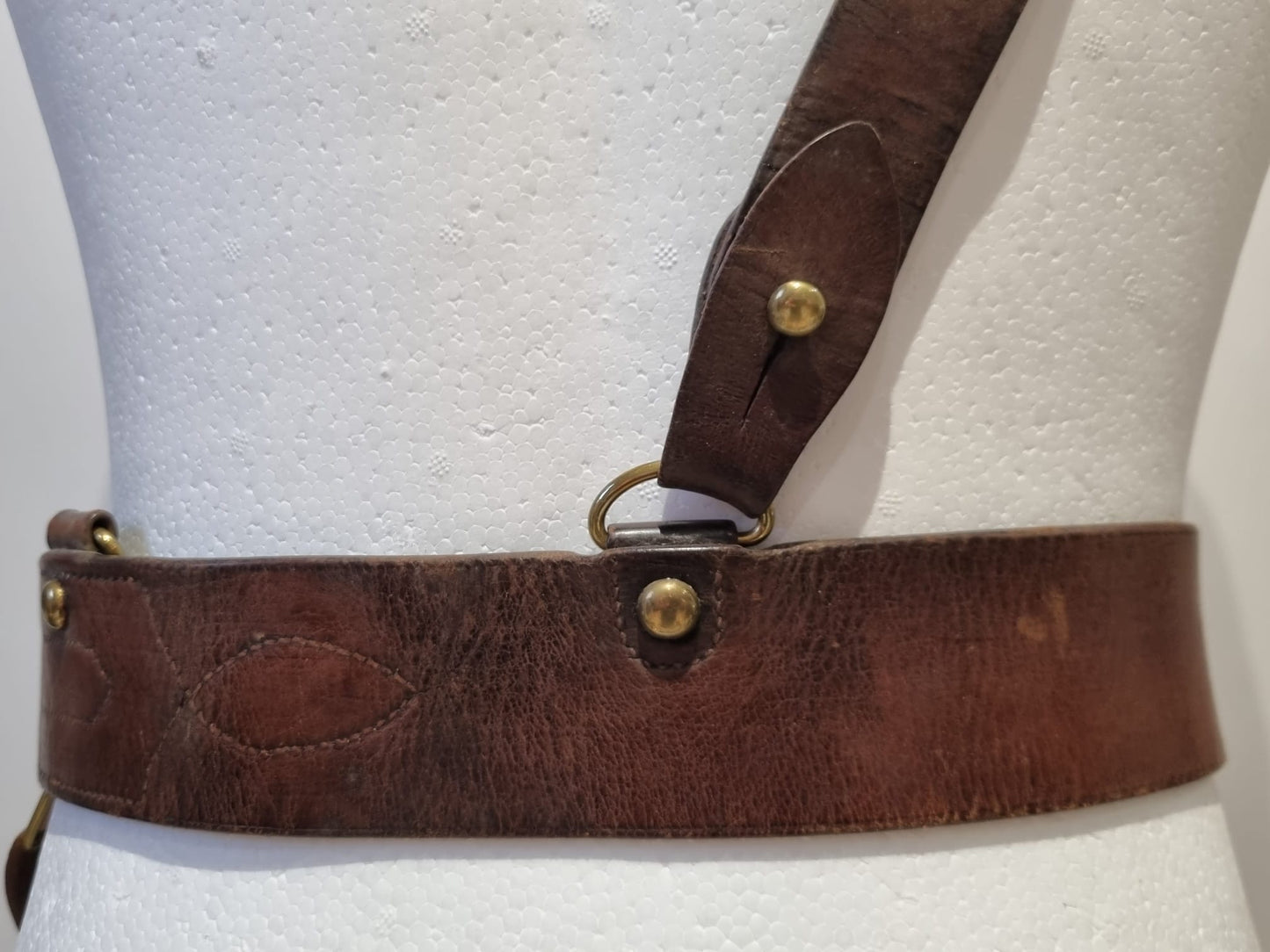 SOLD! WW1 British Officer’s Sam Browne Belt and Sword Frog
