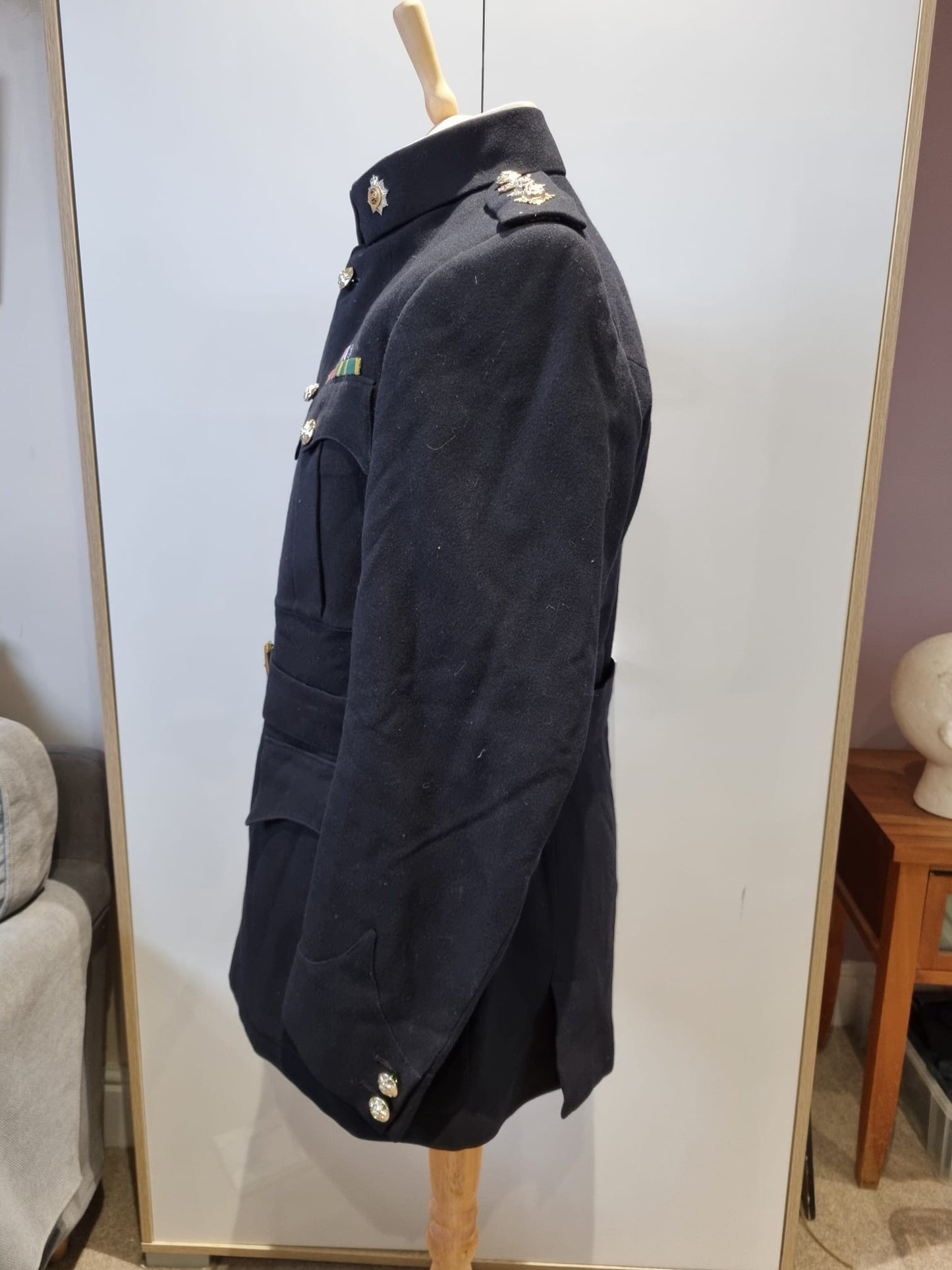SOLD! Early 1950s British Army Colonel's (WW2 Veteran) Tunic for the Royal Corps Of Transport, With Belt
