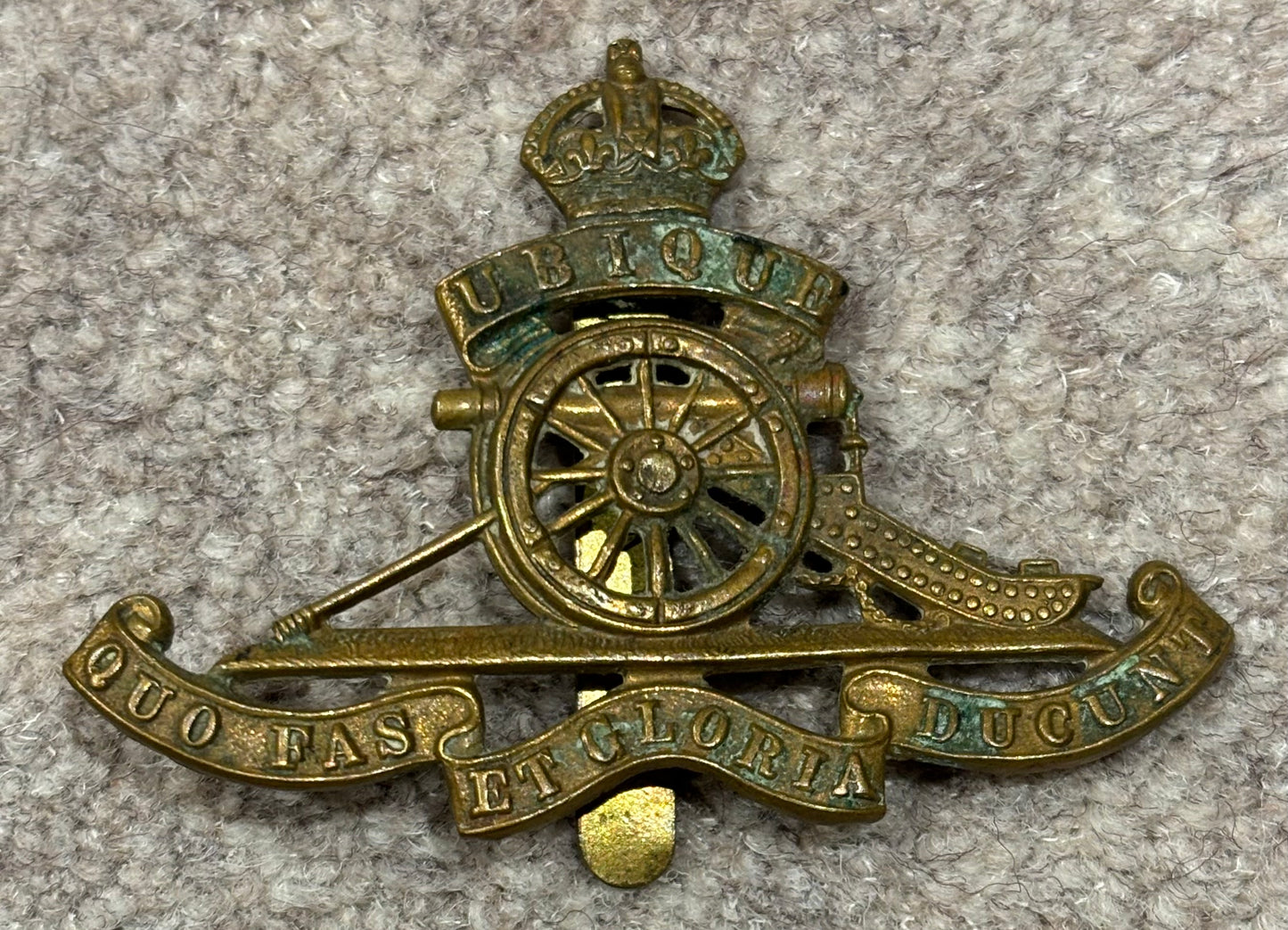 SOLD! WW2 Royal Artillery General Service Cap
