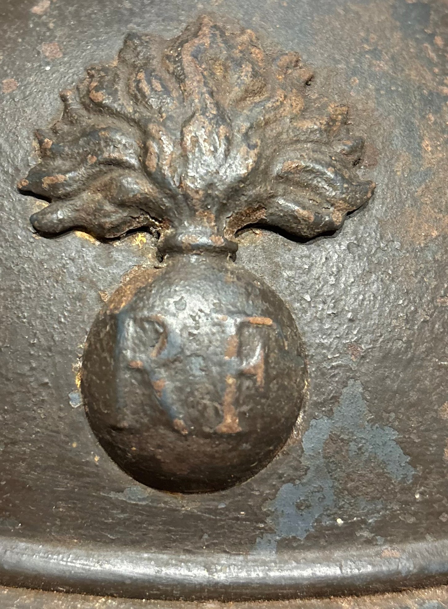 WW1 French Colonial Infantry M15 ‘Adrian’ Helmet