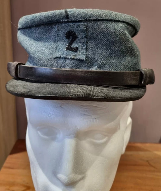 SOLD! 1930s French M30 Horizon Blue Kepi for the 2nd Infantry Regiment