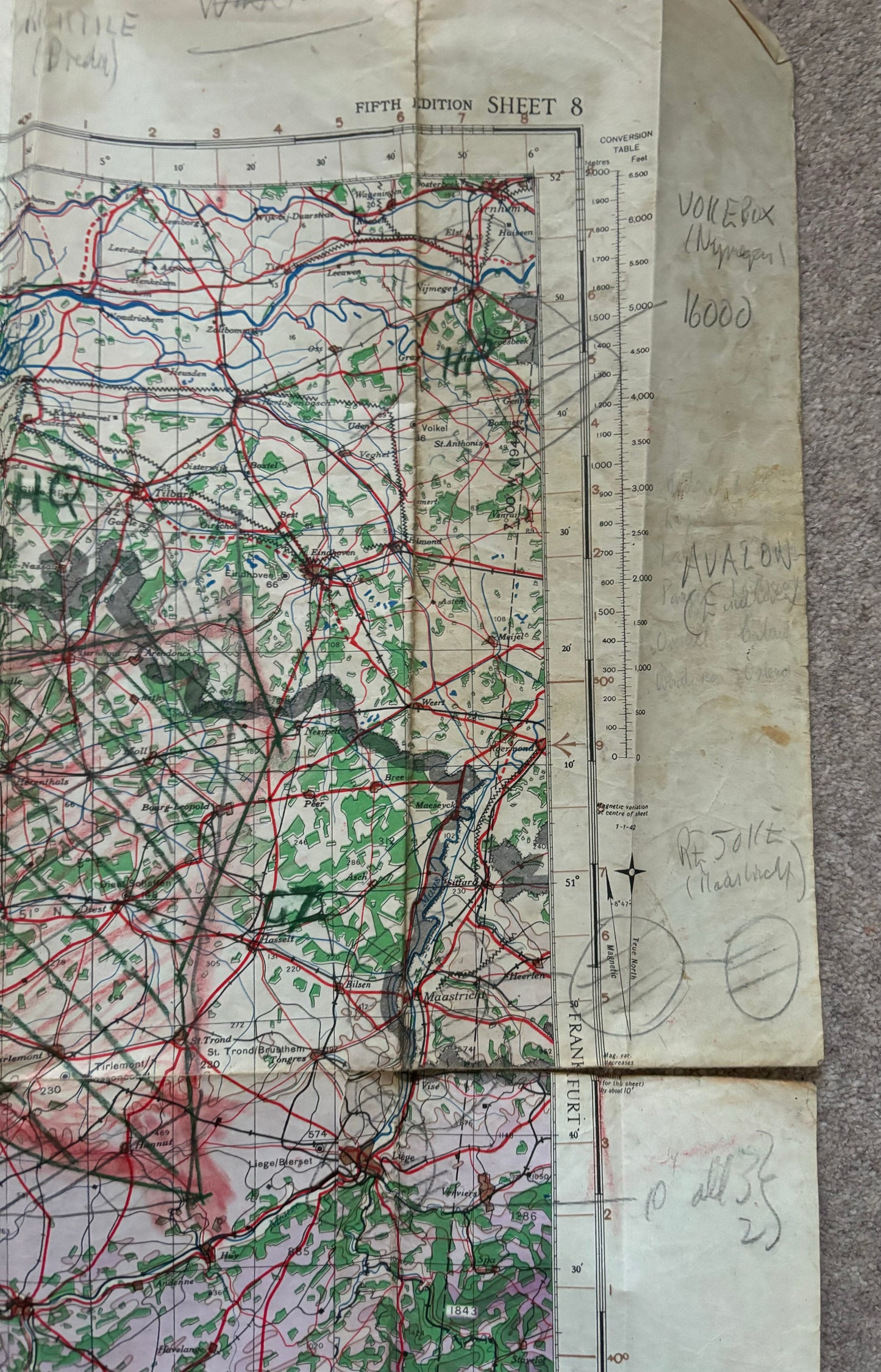 SOLD! Incredibly Special Logbook Set to a Mosquito Night Fighter, 604 Squadron, 2 Confirmed Kills, D-Day, Battle of the Bulge, First Night Fighter Squadron into Normandy