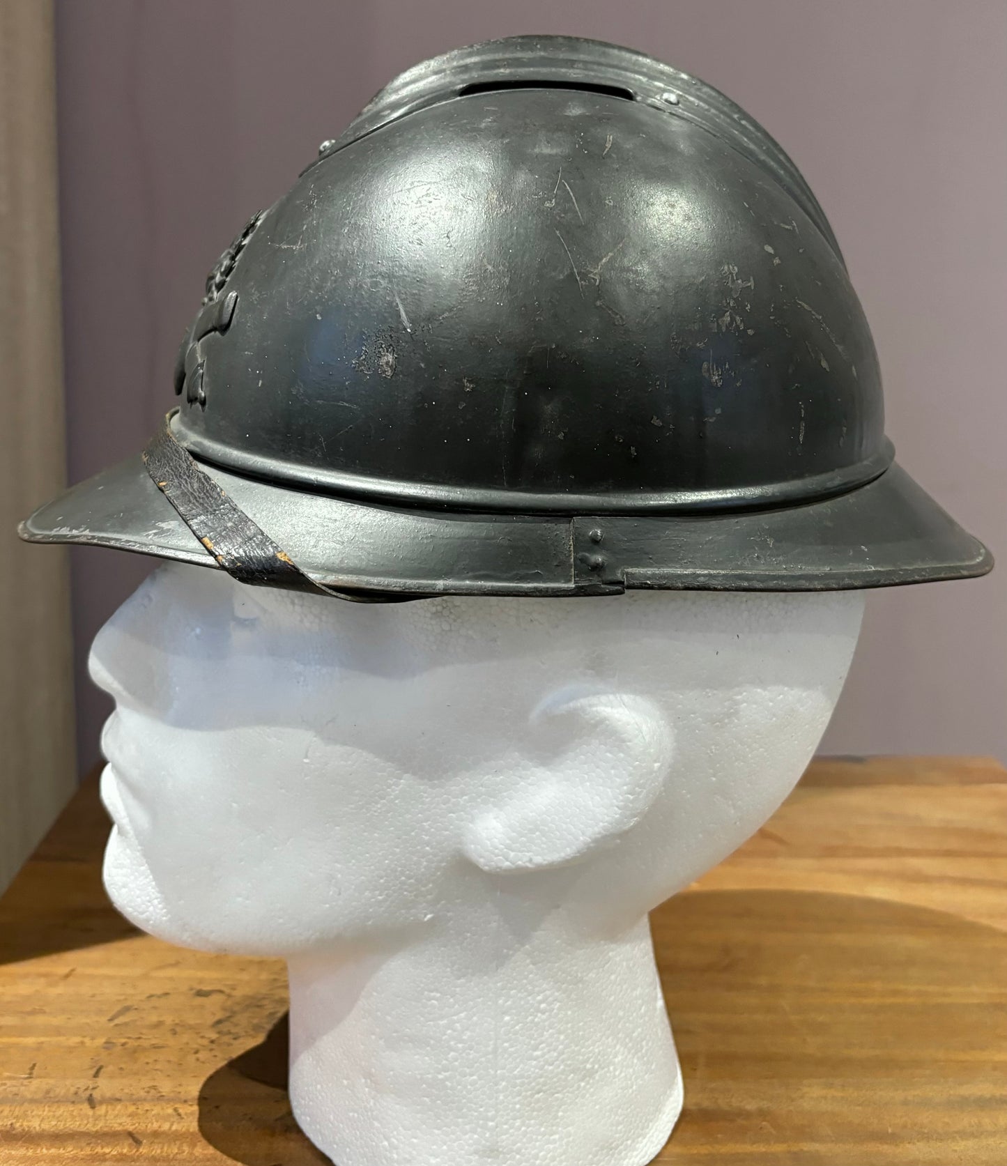 WW1 French Artillery M15 ‘Adrian’ Helmet