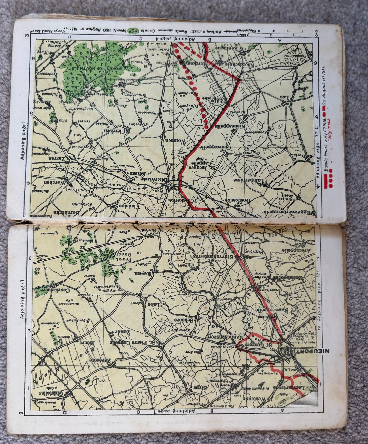 SOLD! Historically significant RFC Logbook Group to South African Pilot, Lieutenant John Arnold Spilhaus (KIA), 70 Squadron